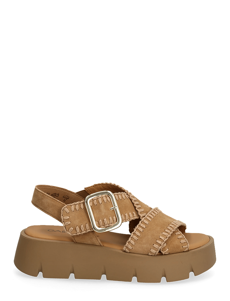 Gabor - Sandal - plateau-sandalen - cognac - 1
