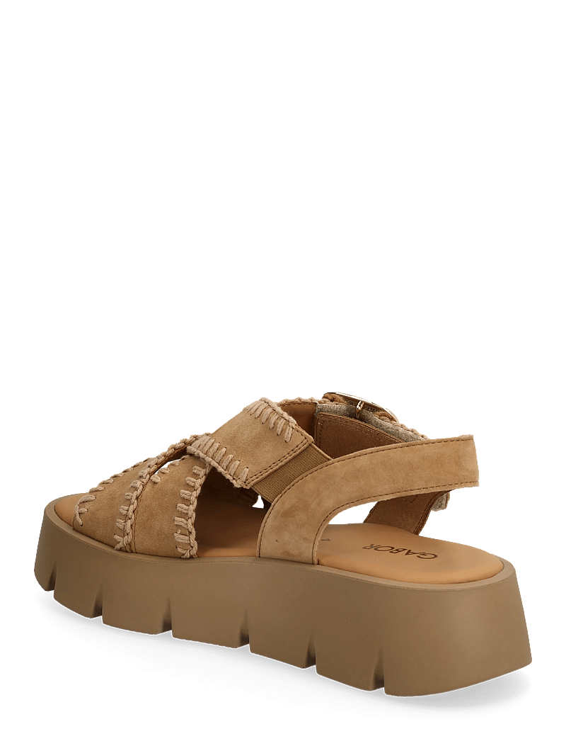 Gabor - Sandal - plateau-sandalen - cognac - 2