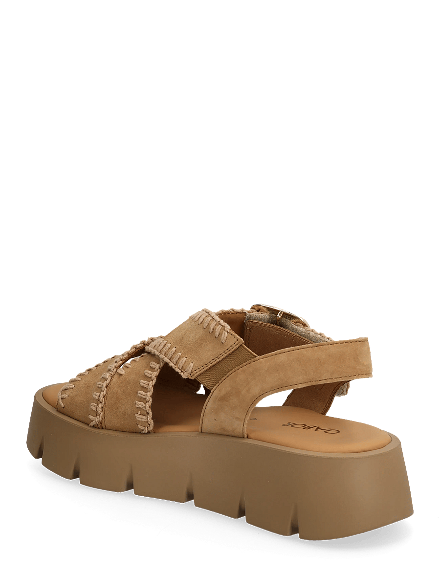 Gabor - Sandal - plateau-sandalen - cognac - 2
