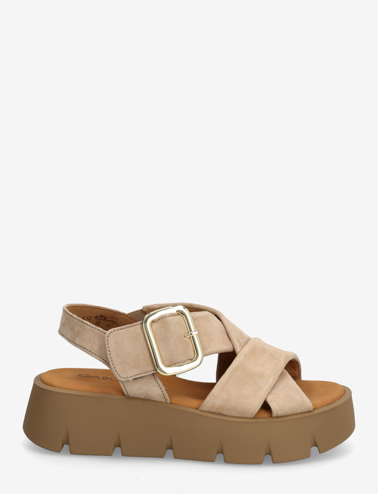 Gabor - Sandal - platformsandaler - sand - 1