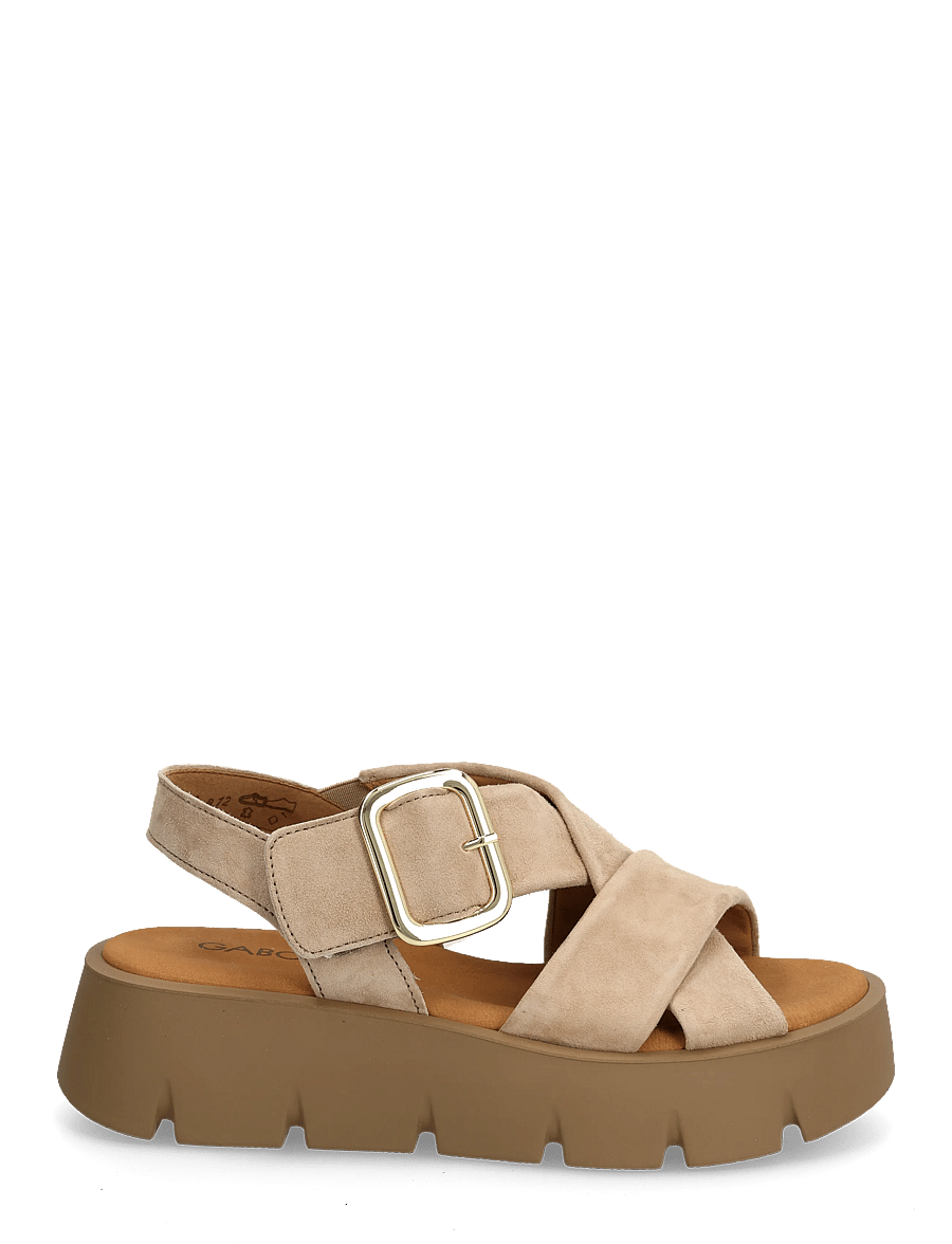 Gabor - Sandal - platåsandaler - sand - 1