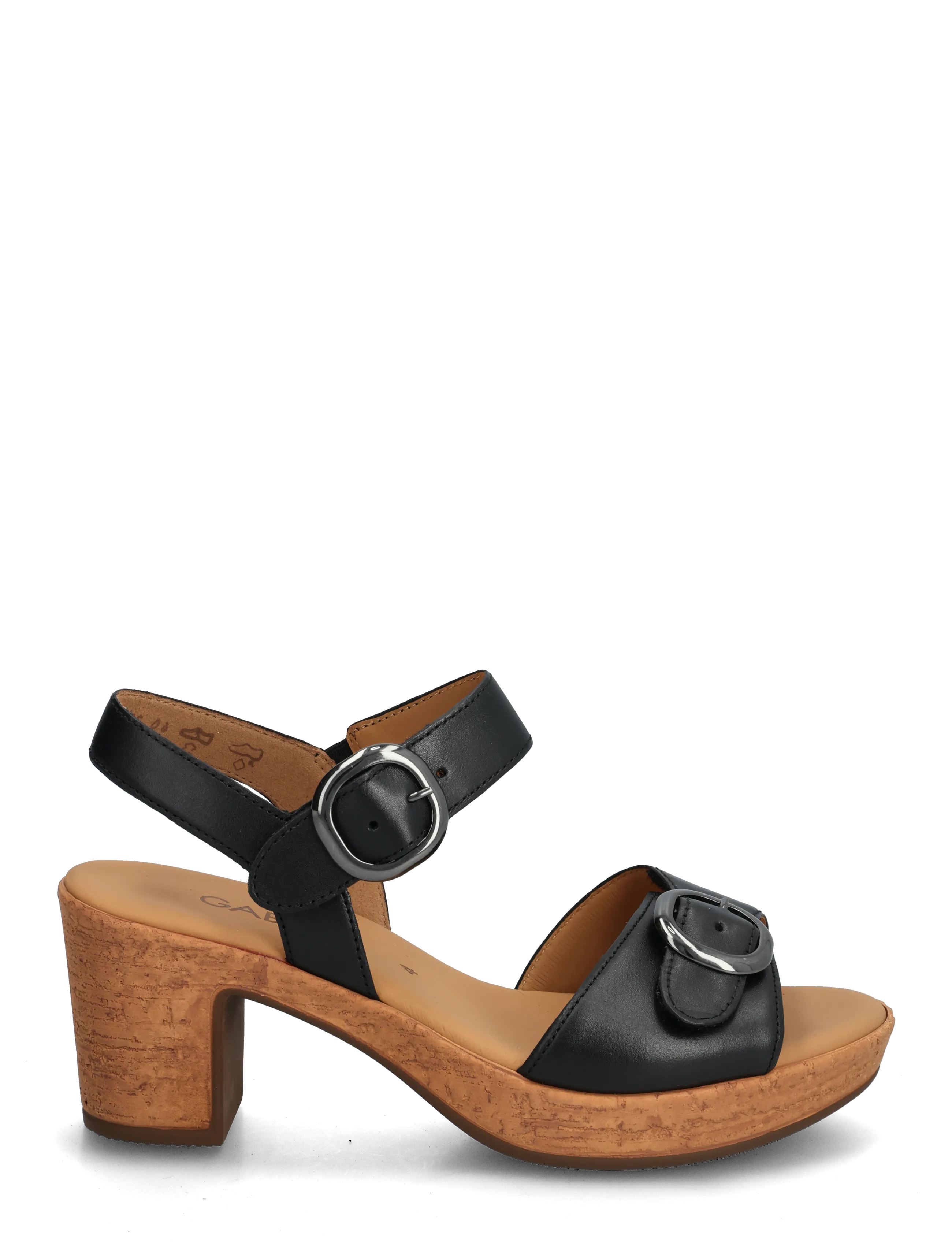 Gabor - Ankle-strap sandal - sandaletter - black - 1