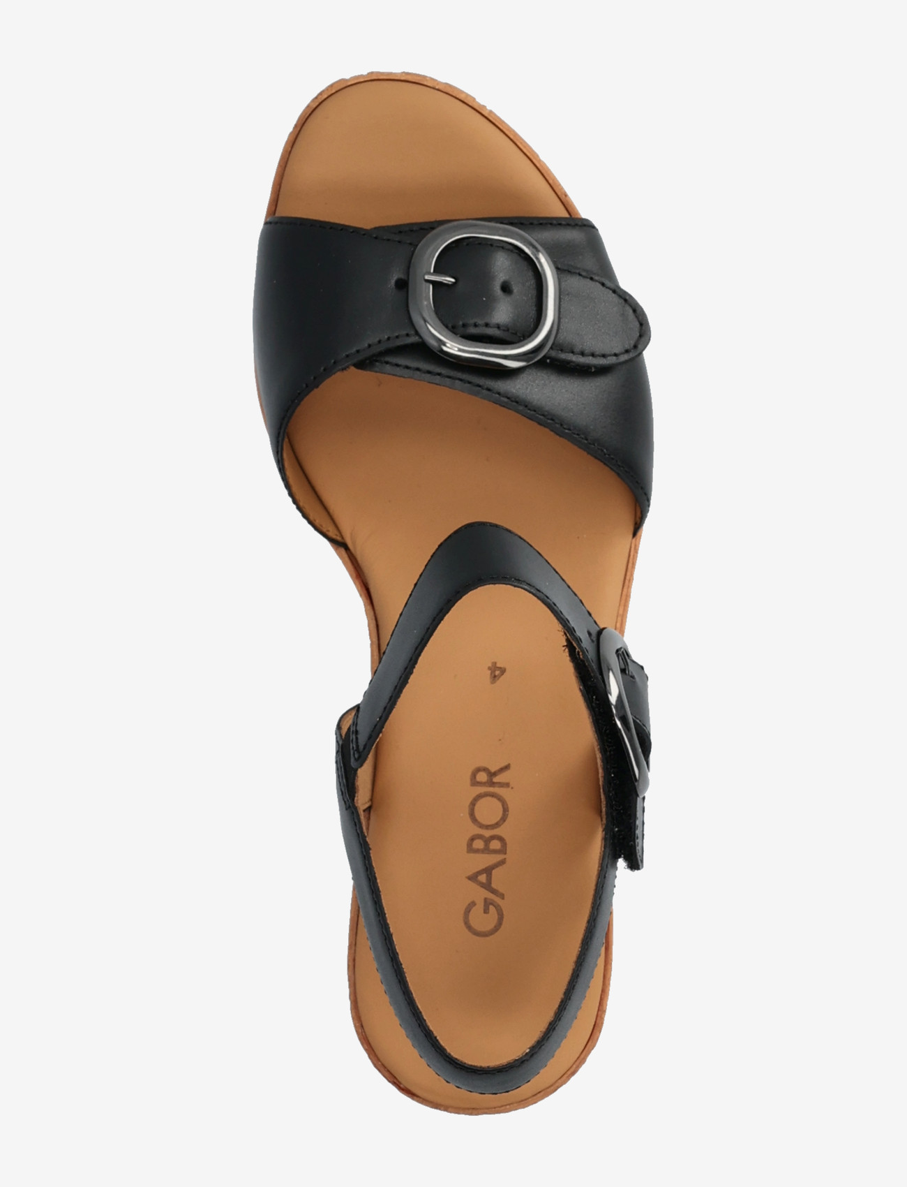Gabor - Ankle-strap sandal - sandaler med hæl - black - 3