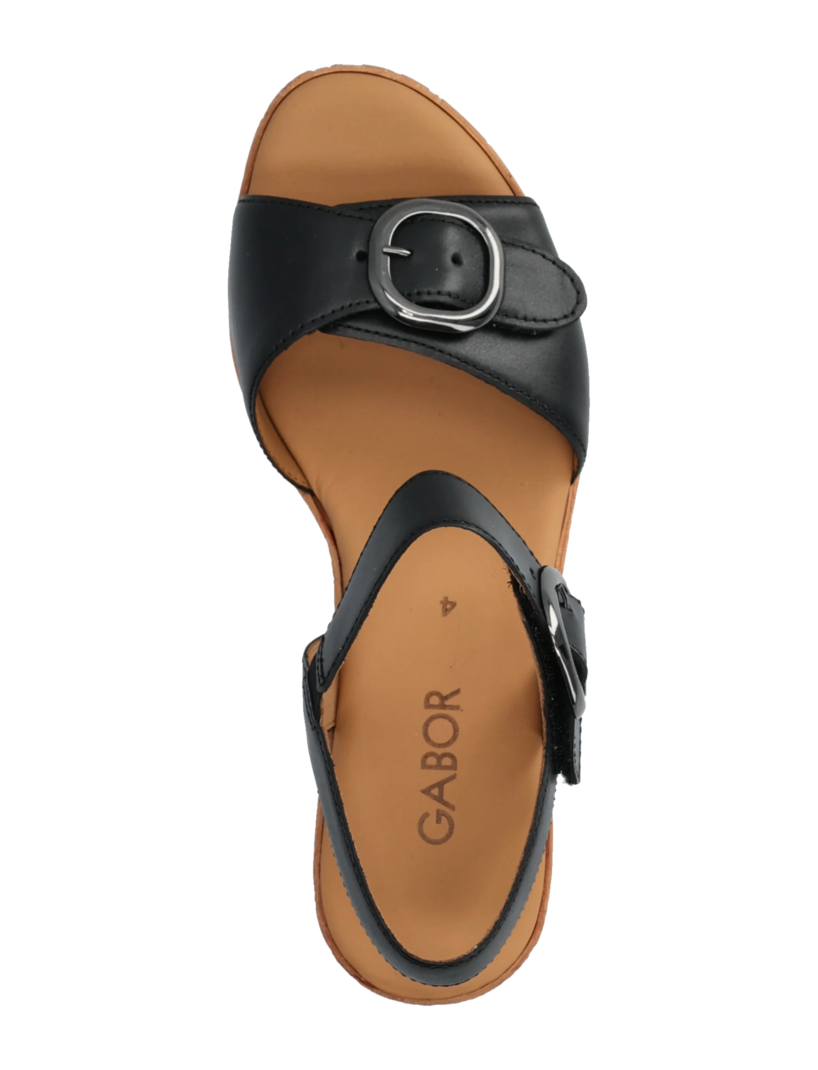Gabor - Ankle-strap sandal - sandaletter - black - 3