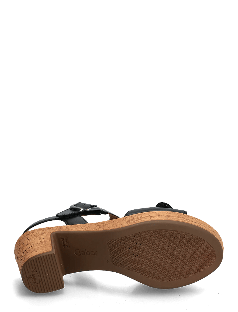 Gabor - Ankle-strap sandal - sandaletten - black - 4