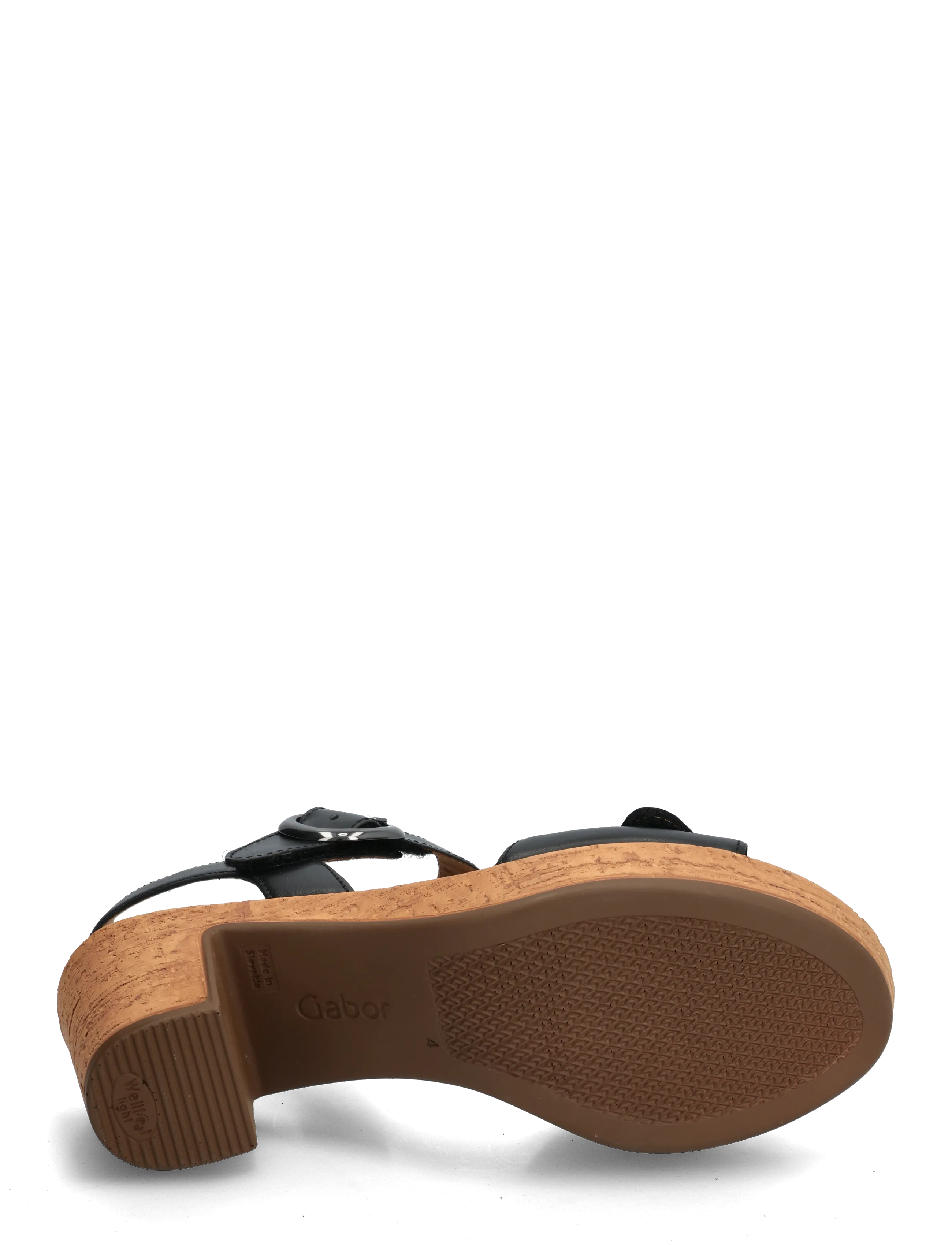 Gabor - Ankle-strap sandal - sandaletter - black - 4
