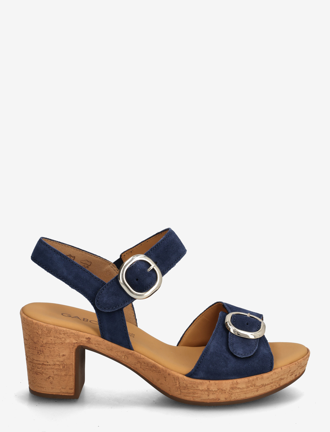 Gabor - Ankle-strap sandal - lahtised kontsakingad - blue - 1