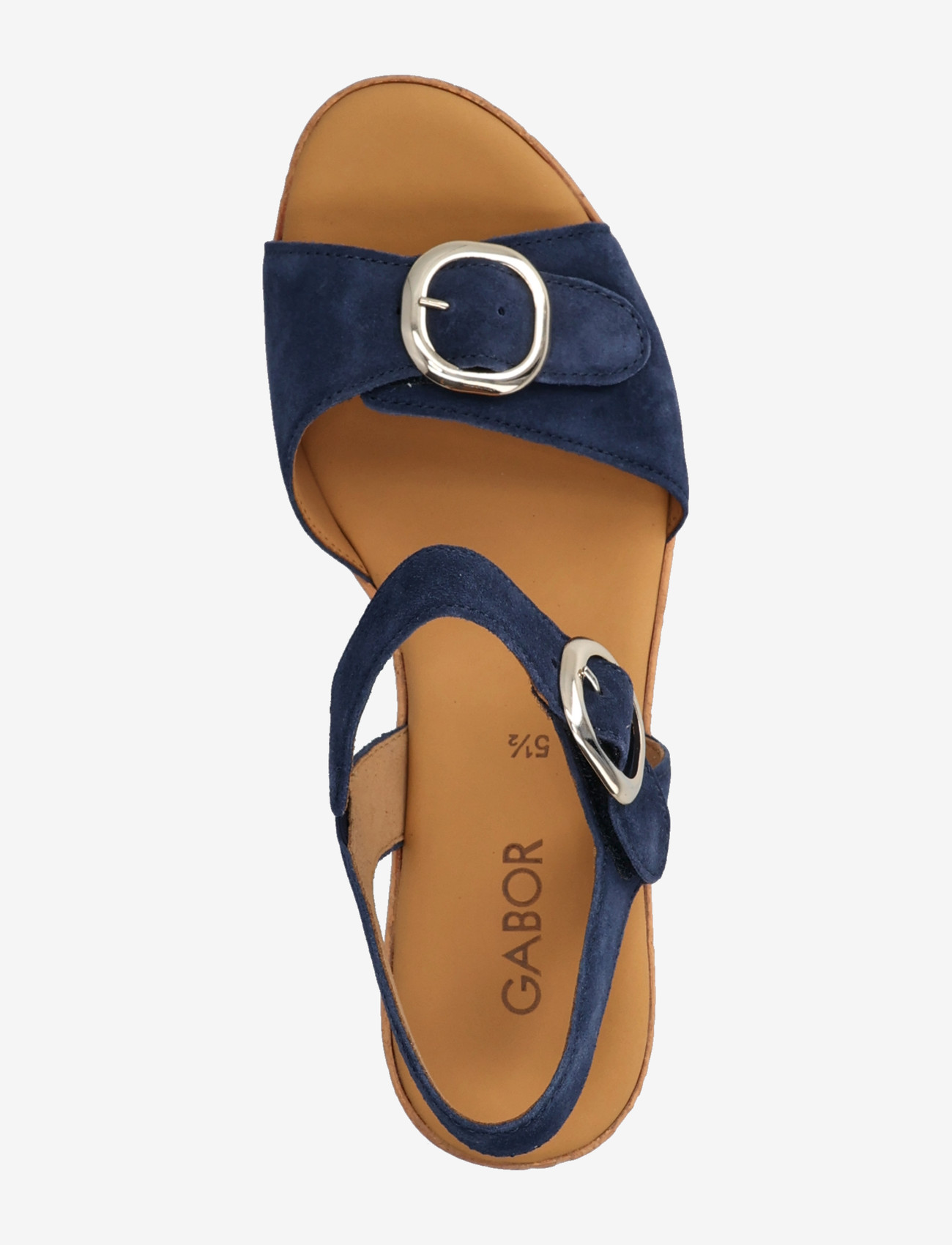 Gabor - Ankle-strap sandal - lahtised kontsakingad - blue - 3