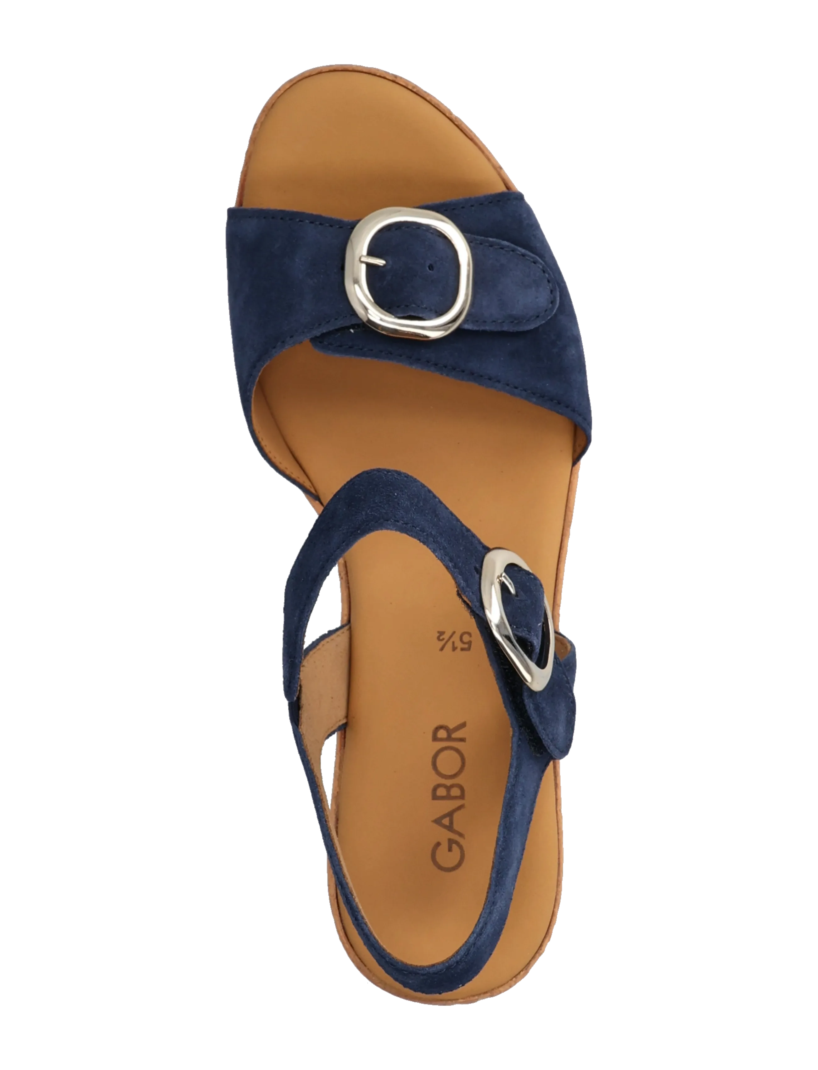 Gabor - Ankle-strap sandal - sandaletter - blue - 3