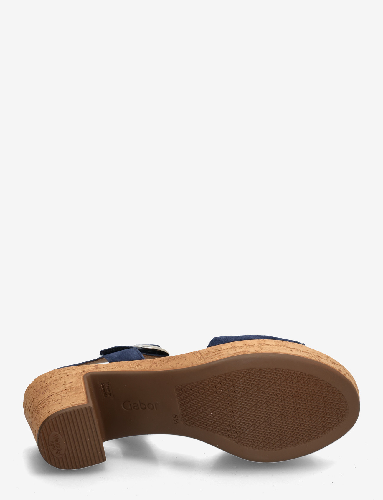 Gabor - Ankle-strap sandal - lahtised kontsakingad - blue - 4