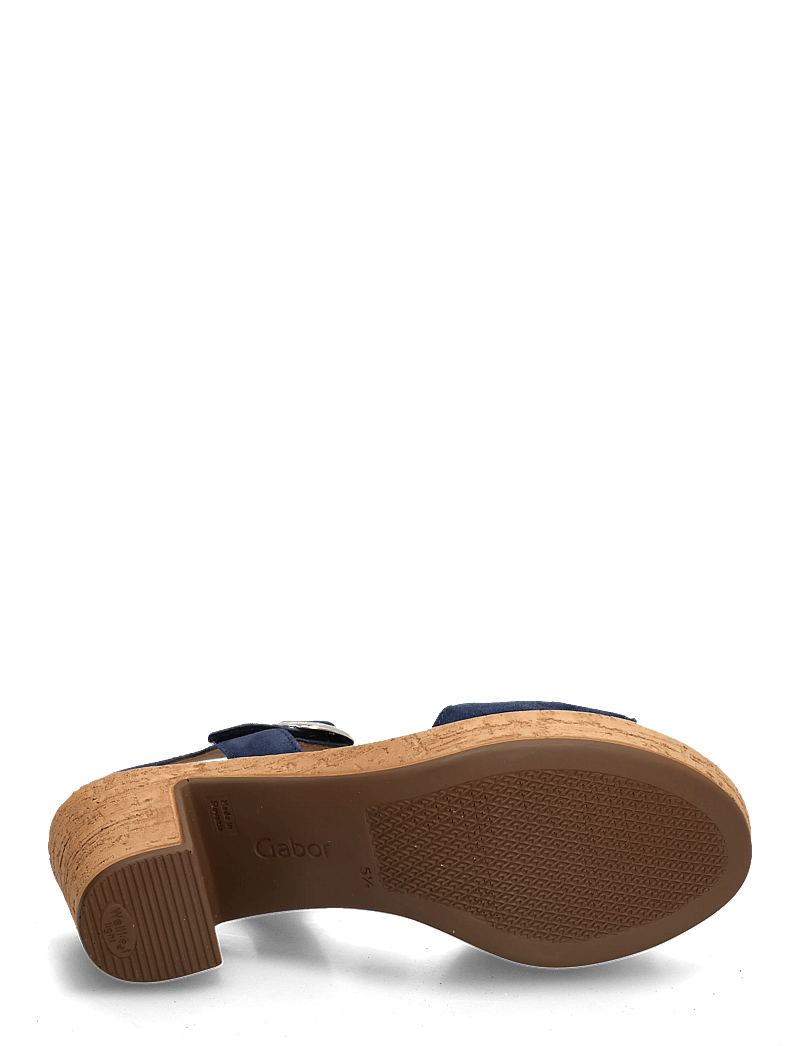Gabor - Ankle-strap sandal - sandaletten - blue - 4