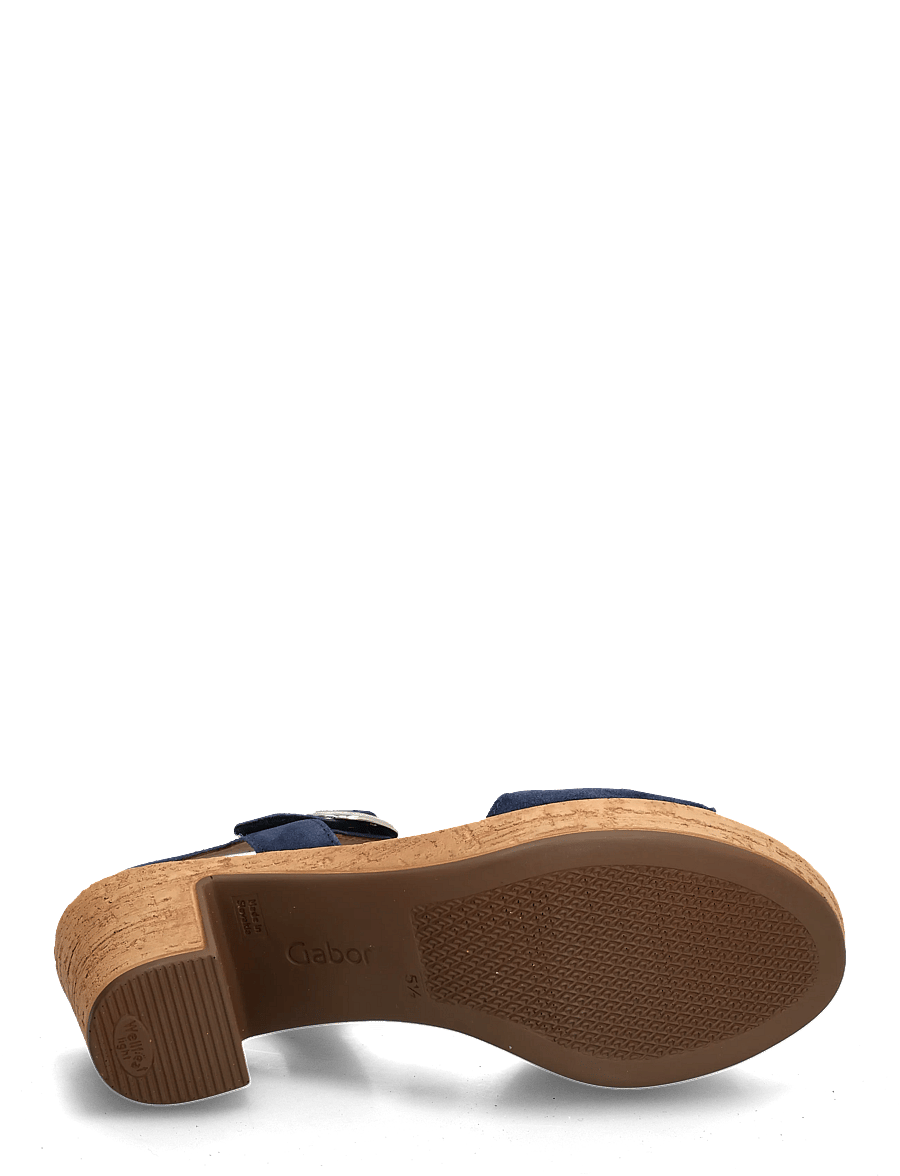 Gabor - Ankle-strap sandal - sandaletten - blue - 4