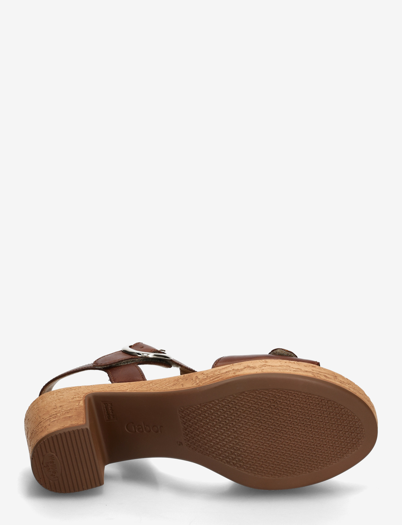 Gabor - Ankle-strap sandal - sandaler med hæl - cognac - 4