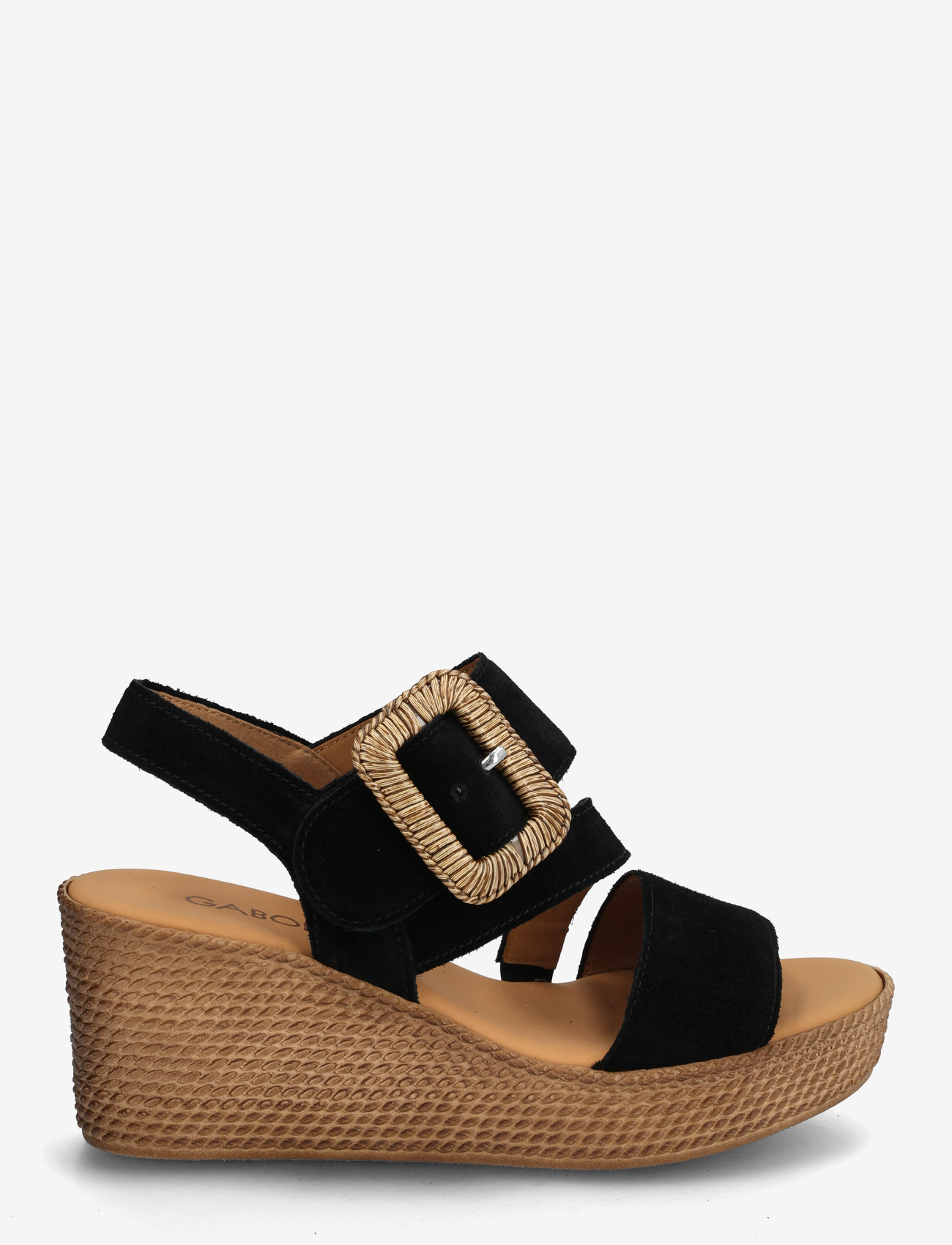 Gabor - Wedge sandal - black - 1