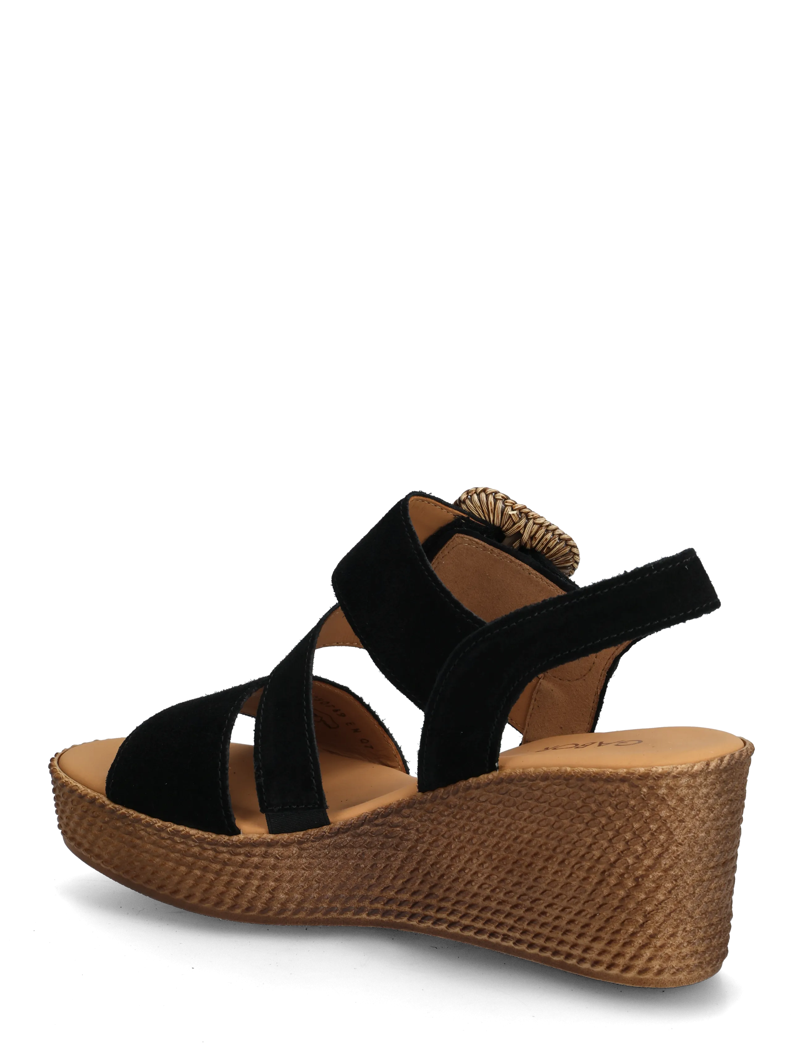 Gabor - Wedge sandal - sandaletten - black - 2