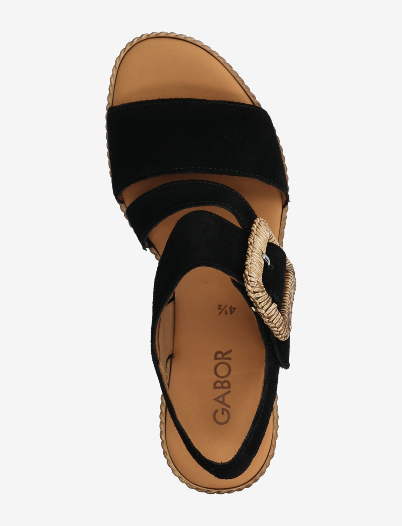 Gabor - Wedge sandal - black - 3