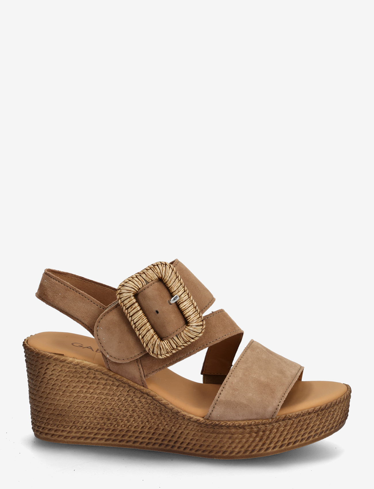 Gabor - Wedge sandal - sandaler med hæl - camel - 1