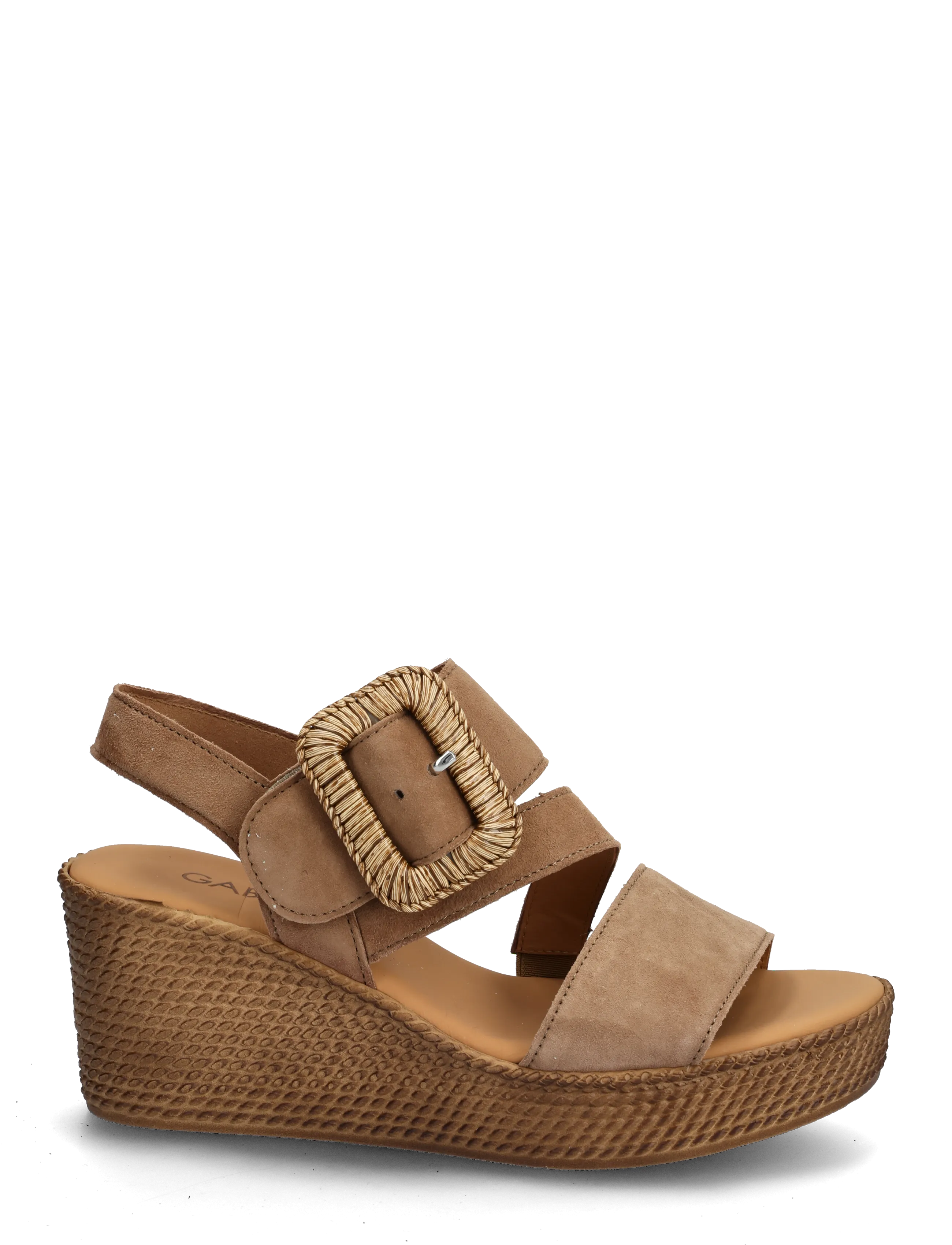 Gabor - Wedge sandal - lahtised kontsakingad - camel - 1