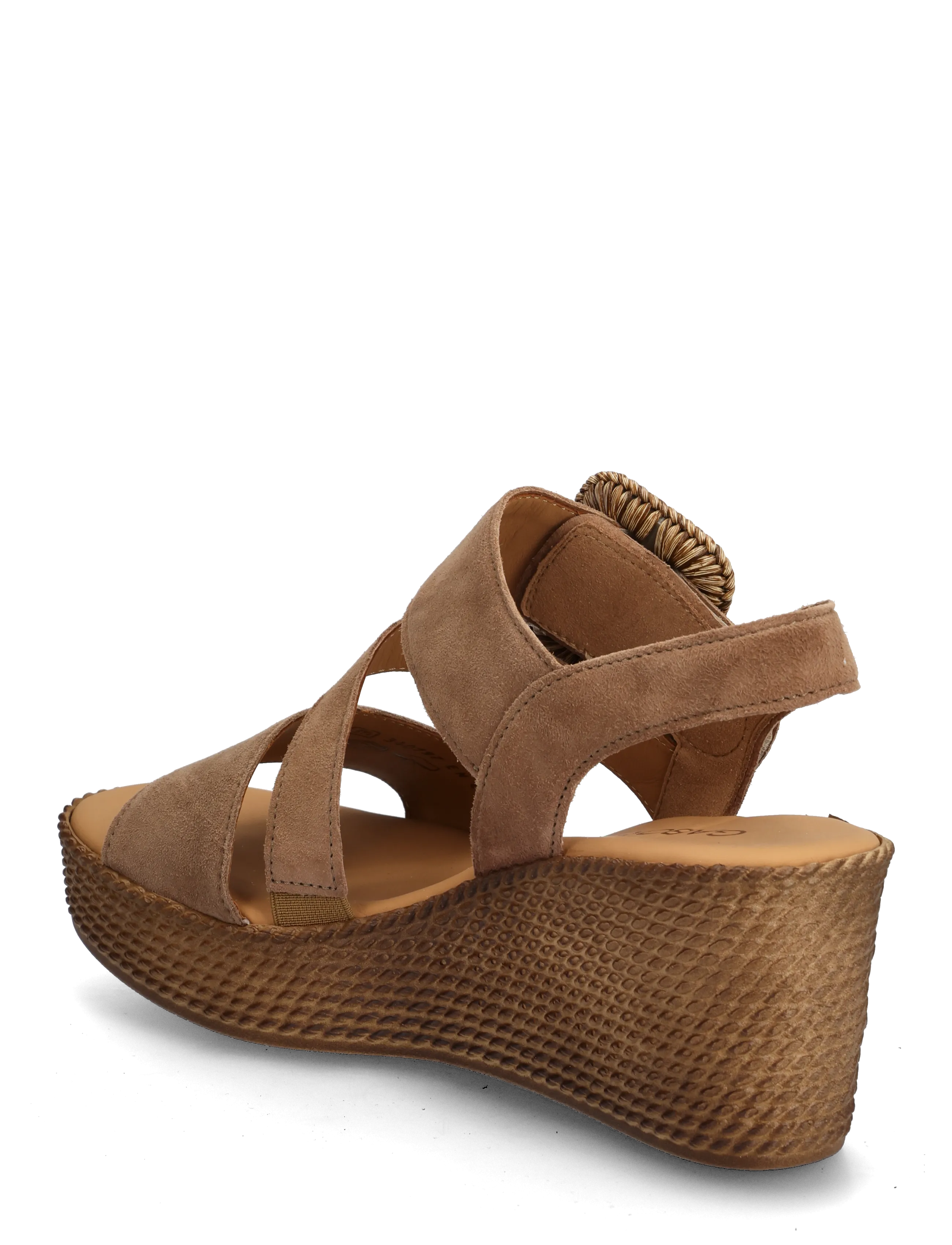 Gabor - Wedge sandal - lahtised kontsakingad - camel - 2