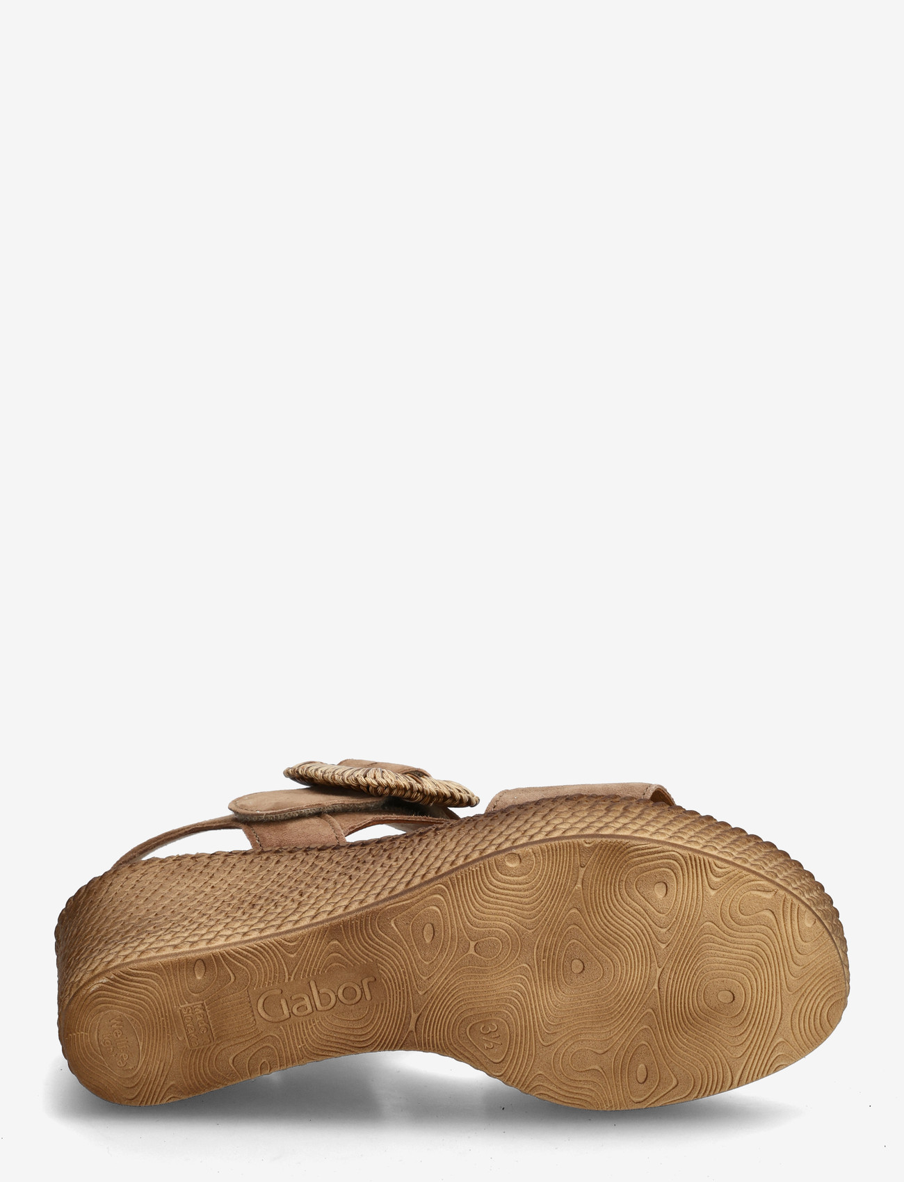 Gabor - Wedge sandal - sandaler med hæl - camel - 4