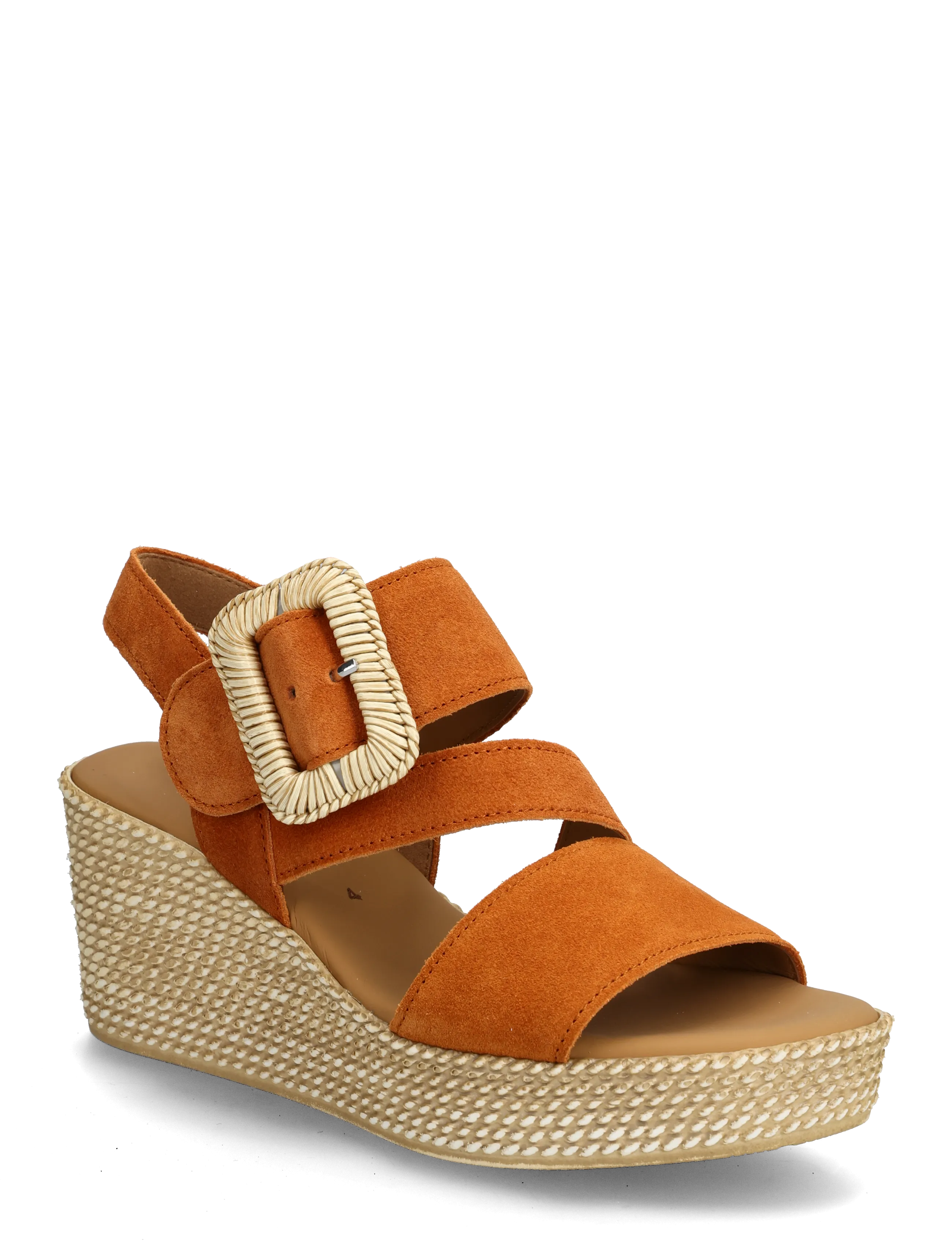 Gabor Wedge sandal - Absatzschuhe - WARM ORANGE / orange