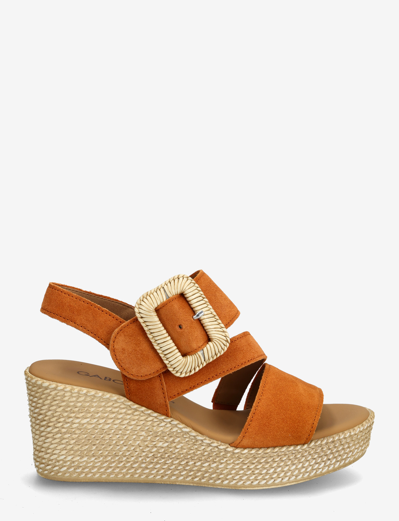 Gabor - Wedge sandal - sandaler med hæl - warm orange - 1