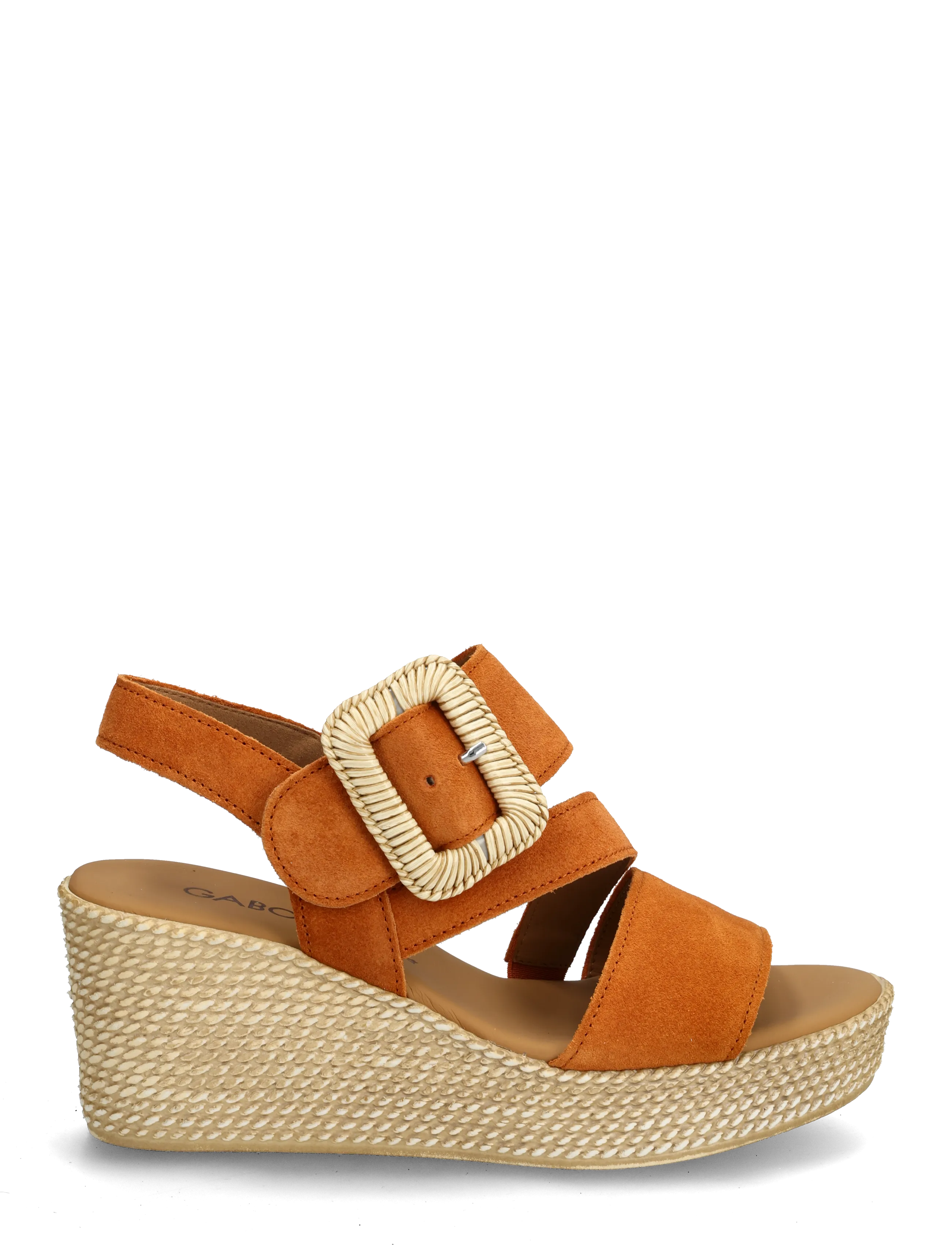 Gabor - Wedge sandal - platvormkingad - warm orange - 1