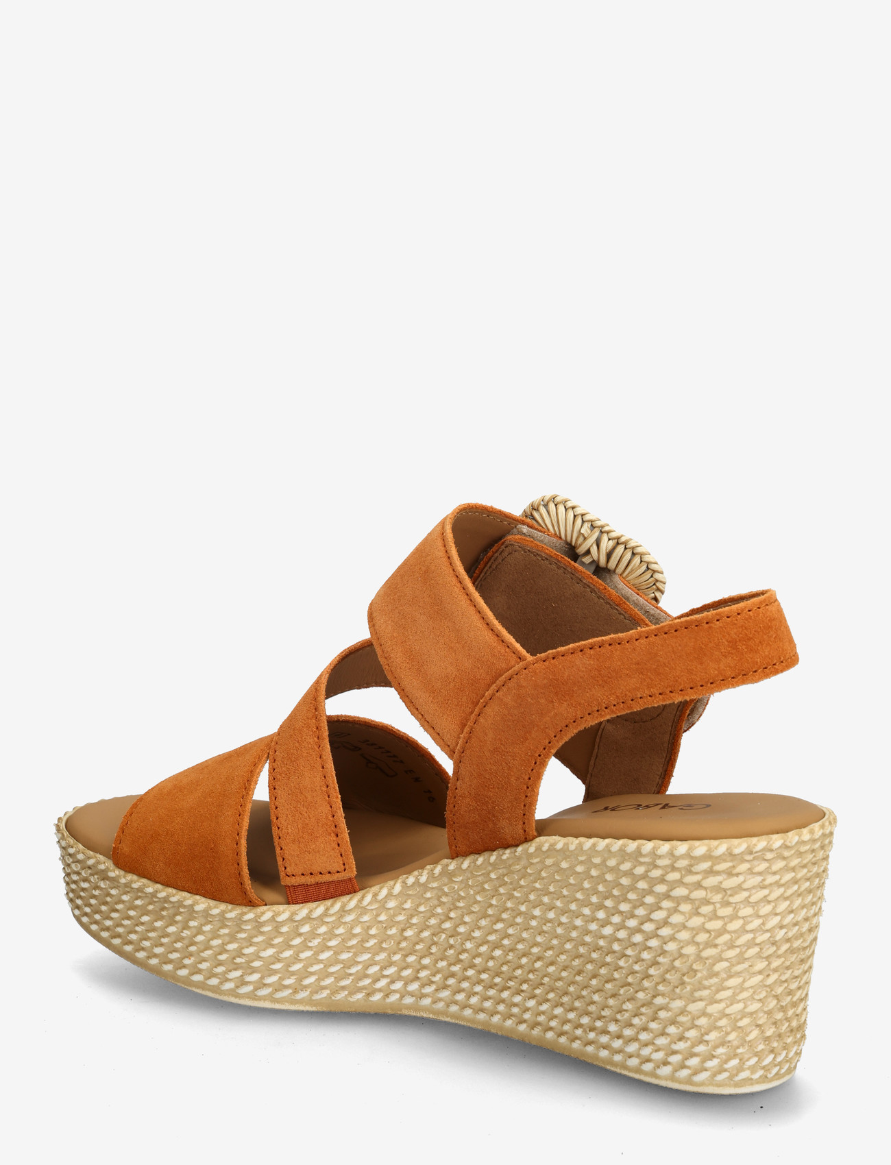 Gabor - Wedge sandal - sandaler med hæl - warm orange - 2