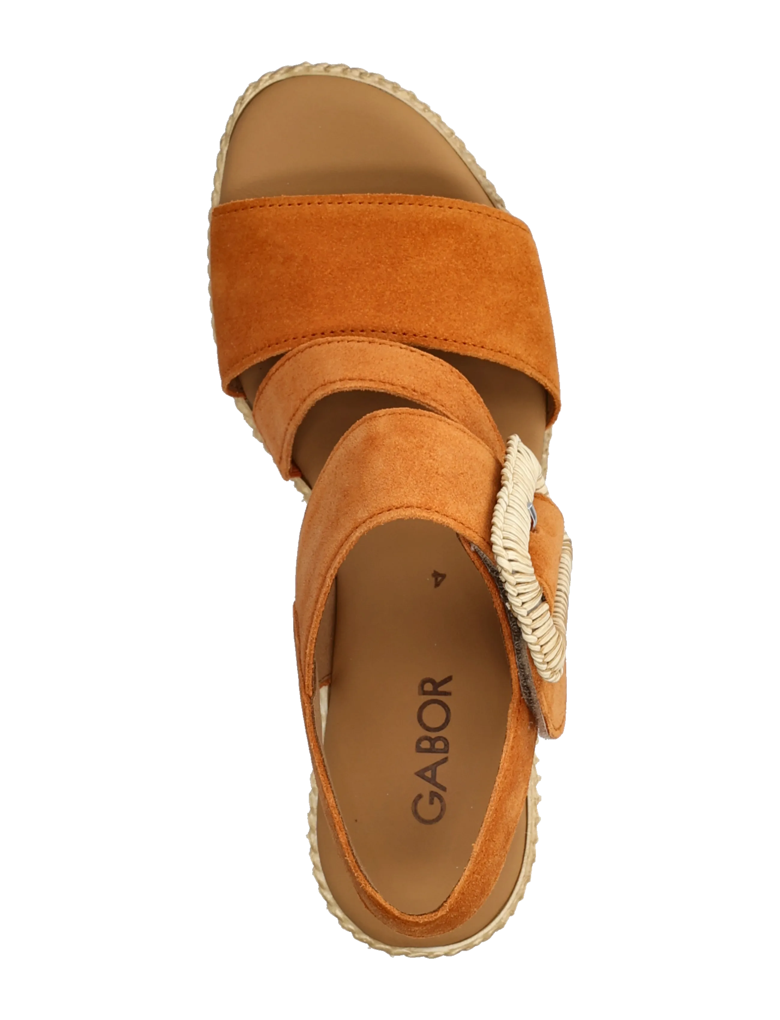 Gabor - Wedge sandal - platvormkingad - warm orange - 3