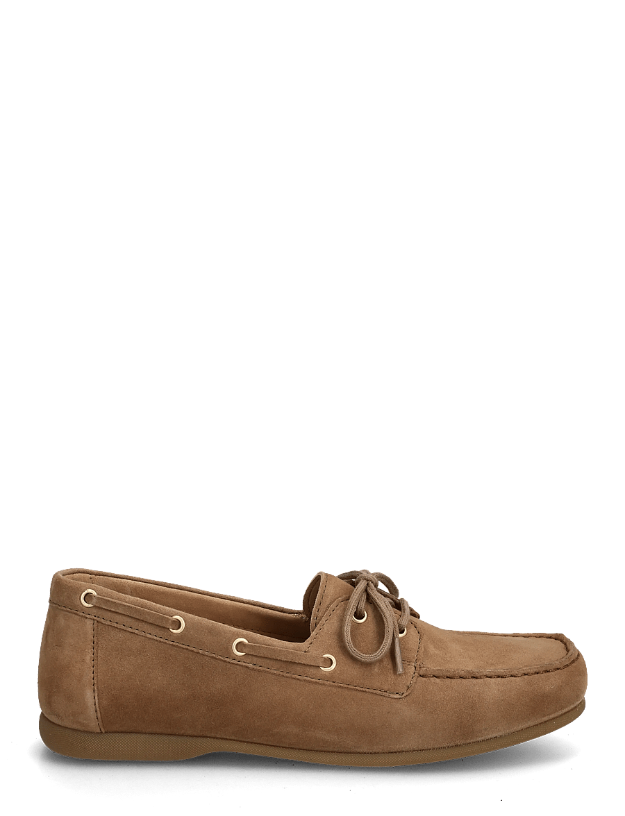 Gabor - Laced moccasin shoe - purjekingad - camel - 1