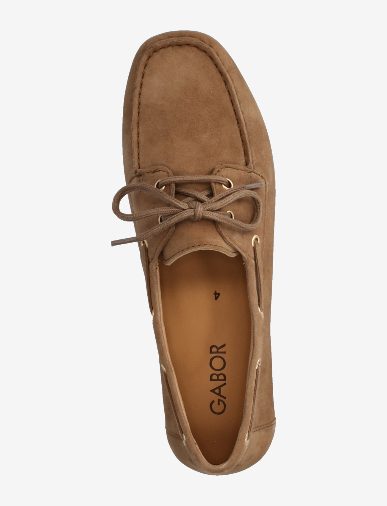Gabor - Laced moccasin shoe - bootsschuhe - camel - 3