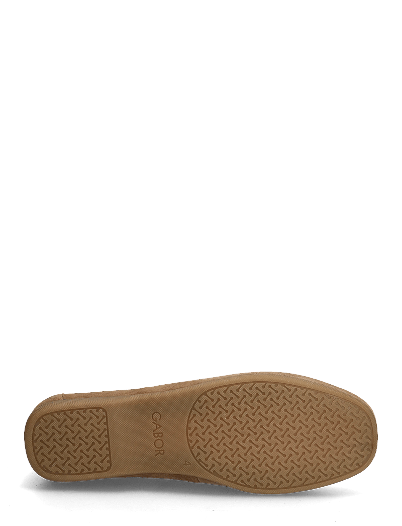 Gabor - Laced moccasin shoe - camel - 4