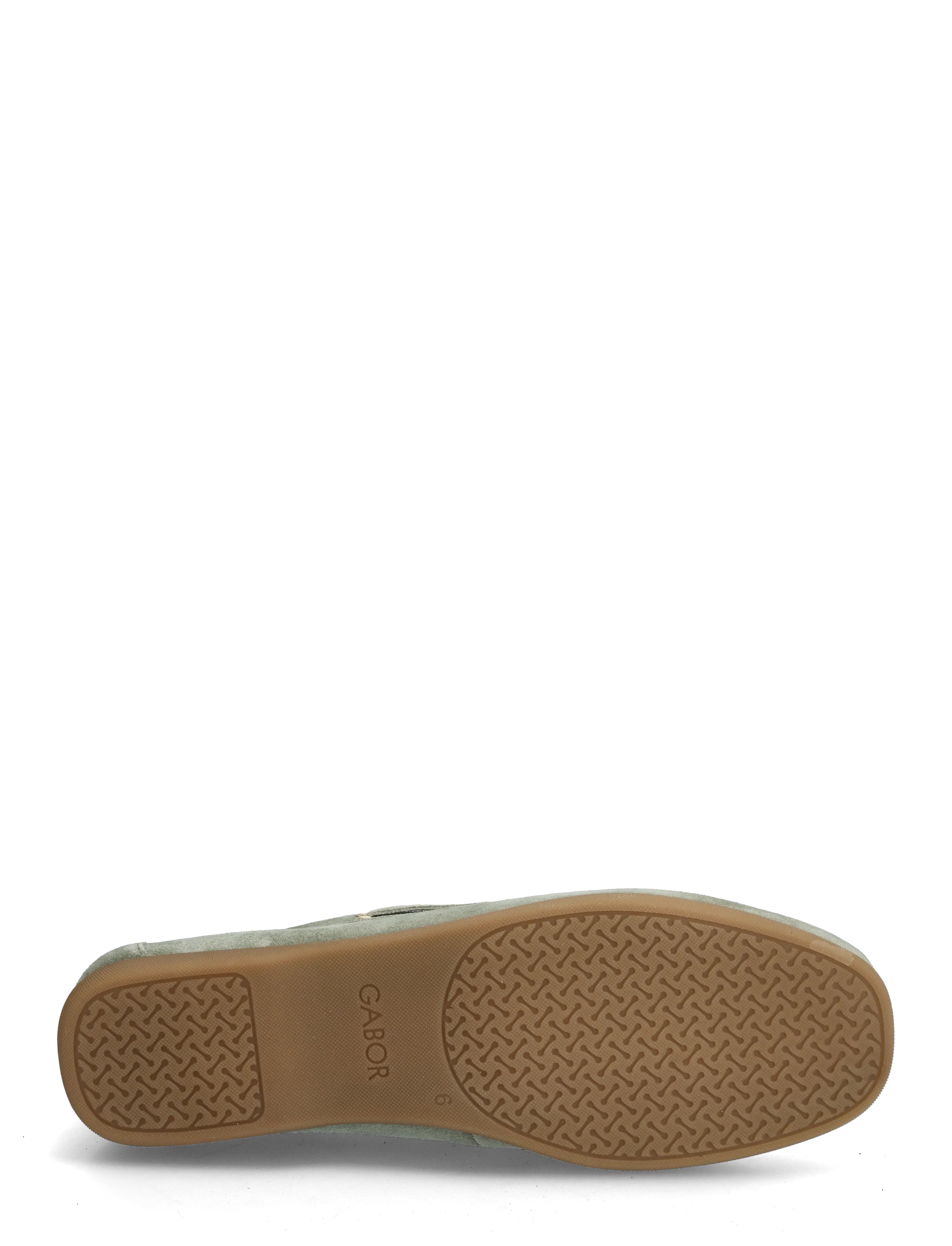 Gabor - Laced moccasin shoe - purjekingad - soft green - 4