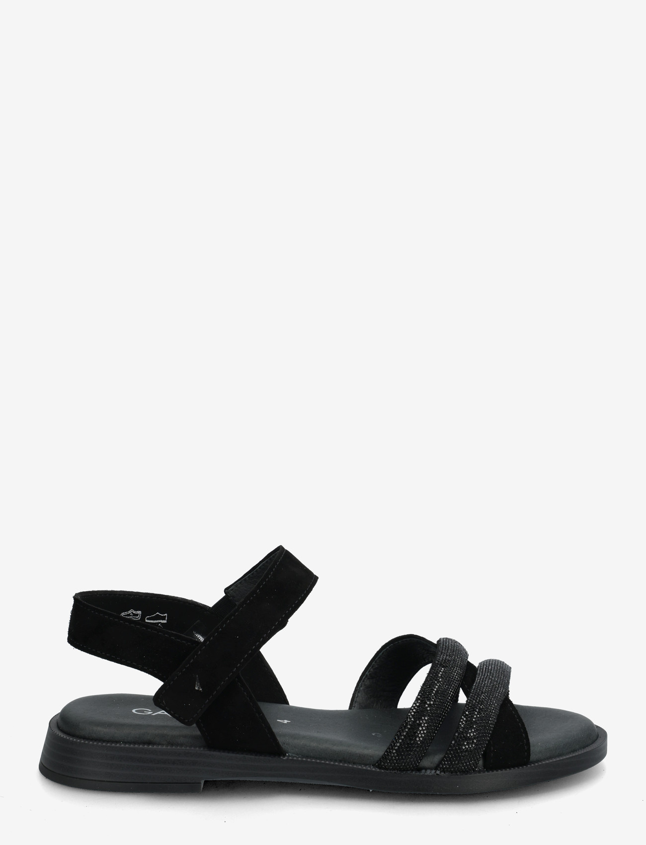 Gabor - Flat sandal - flat sandals - black - 1