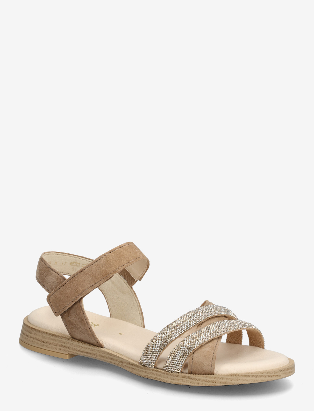 Gabor - Flat sandal - flat sandals - sand - 0