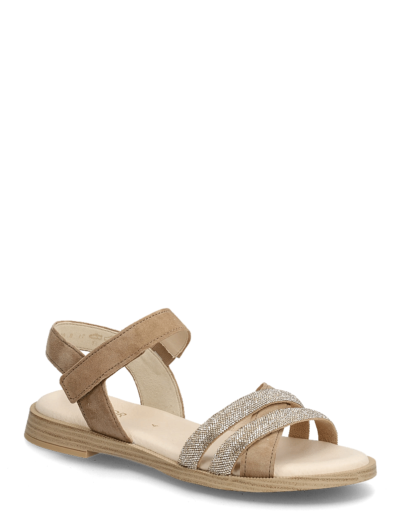 Gabor - Flat sandal - flache sandalen - sand - 1