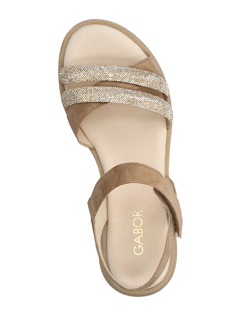Gabor - Flat sandal - flache sandalen - sand - 4
