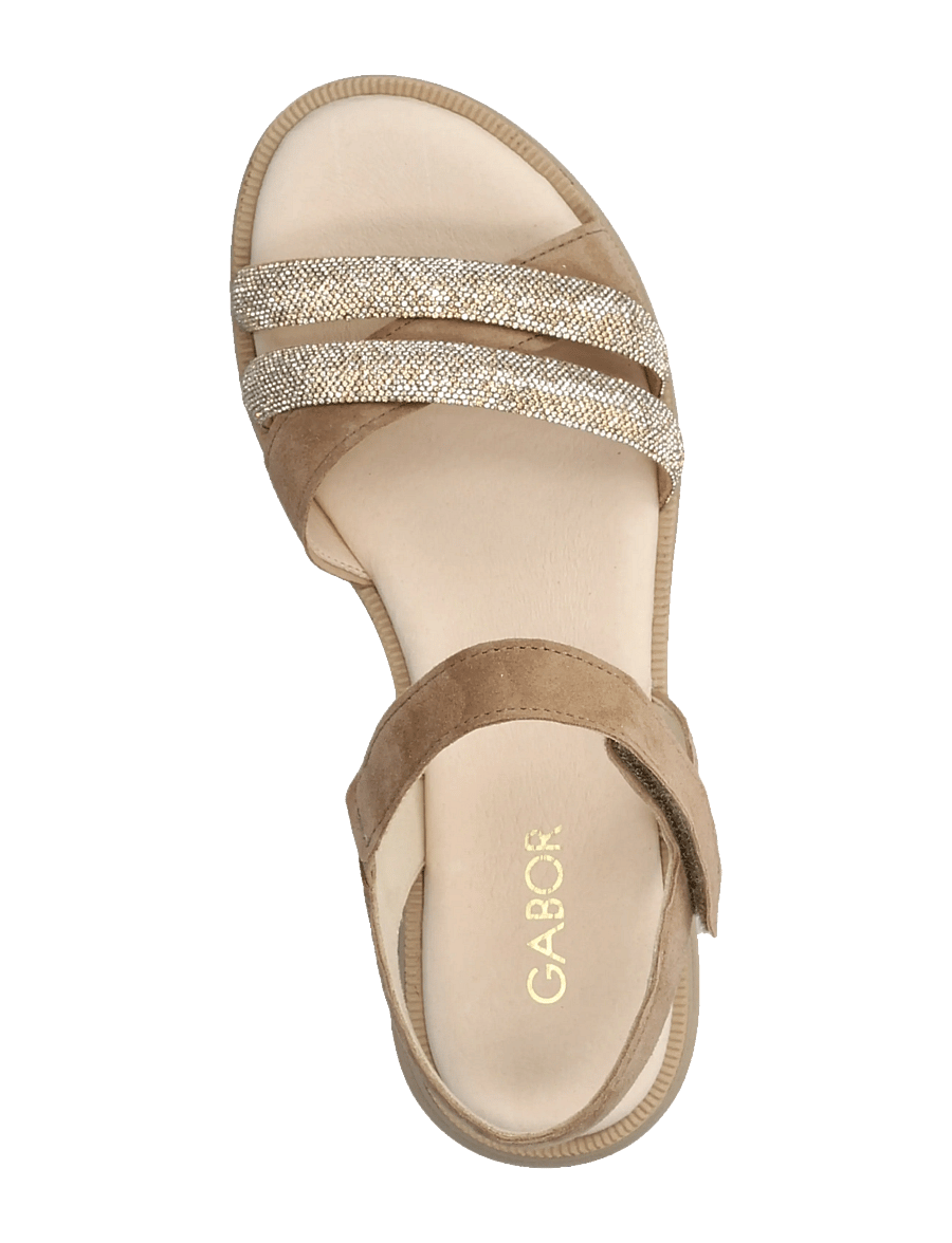 Gabor - Flat sandal - flache sandalen - sand - 4