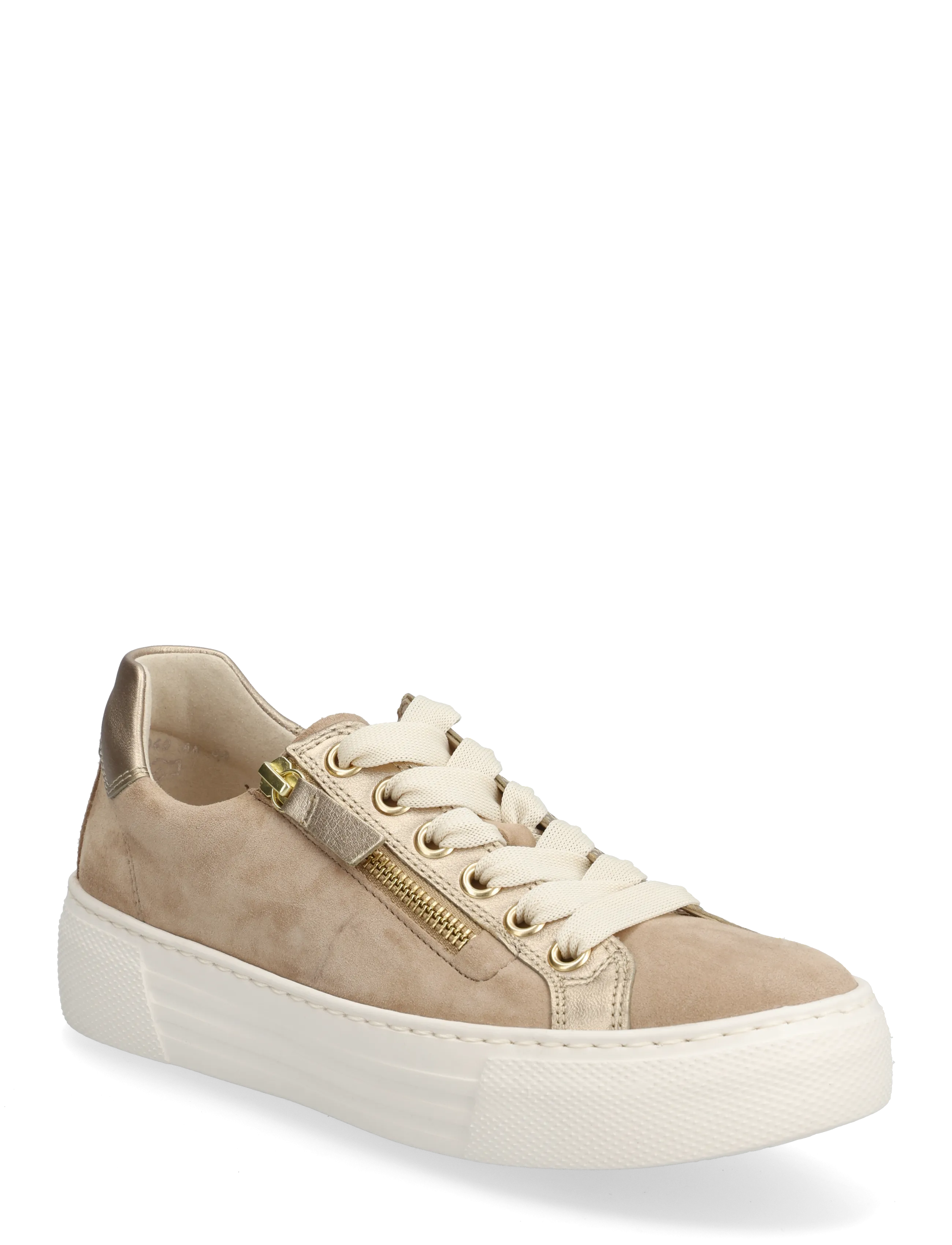 Gabor Sneaker, 38, Beige, Sneakers > Sneakers Med Lav Top, Dame