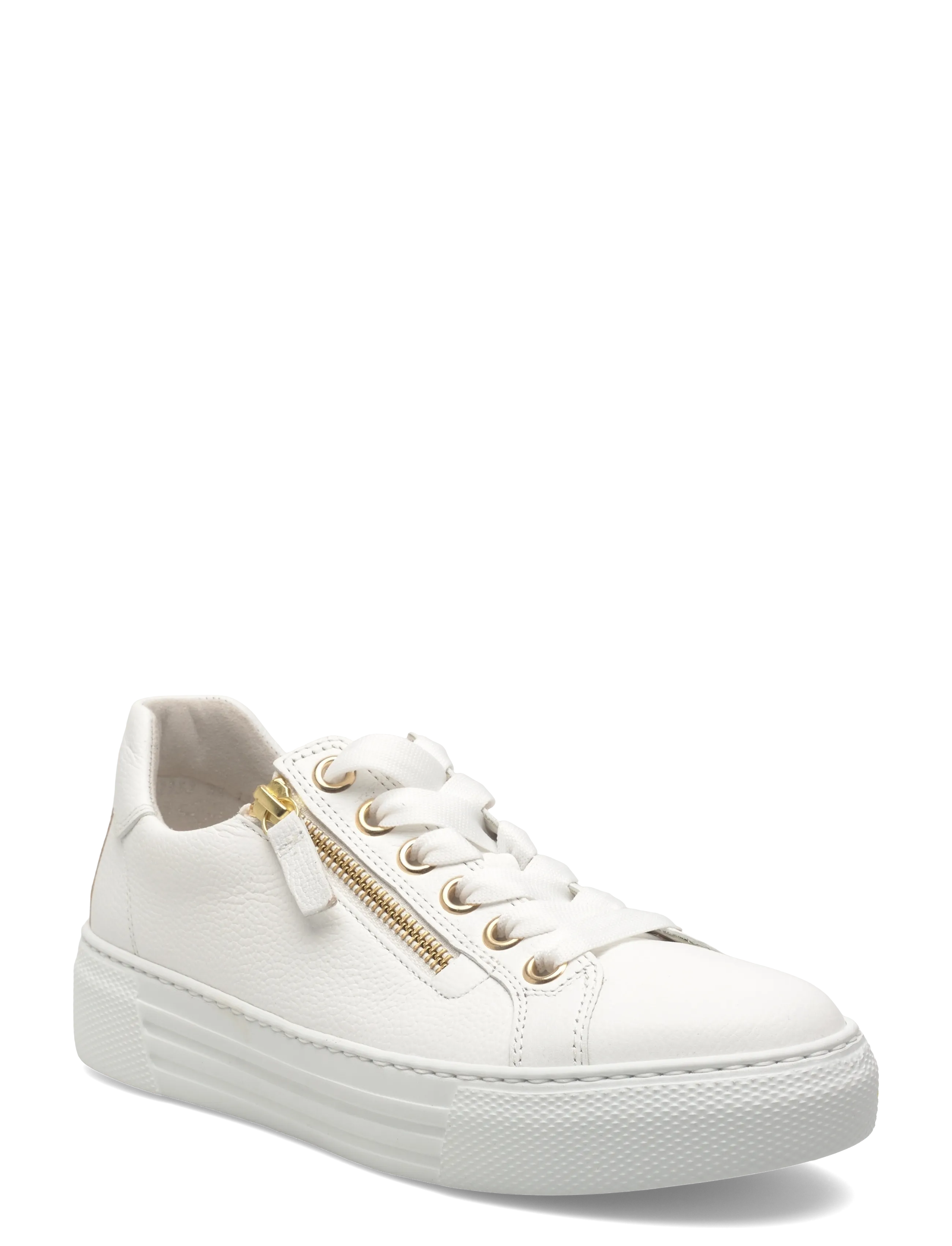 Gabor Sneaker, 40, White, Sneakers > Sneakers Med Lav Top, Dame