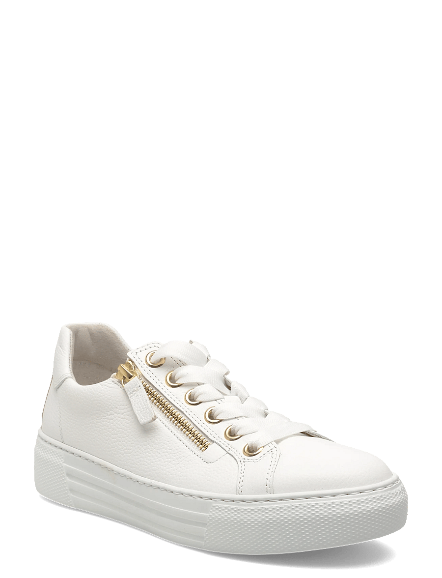 Gabor - Sneaker - konfirmation - white, gold - 0