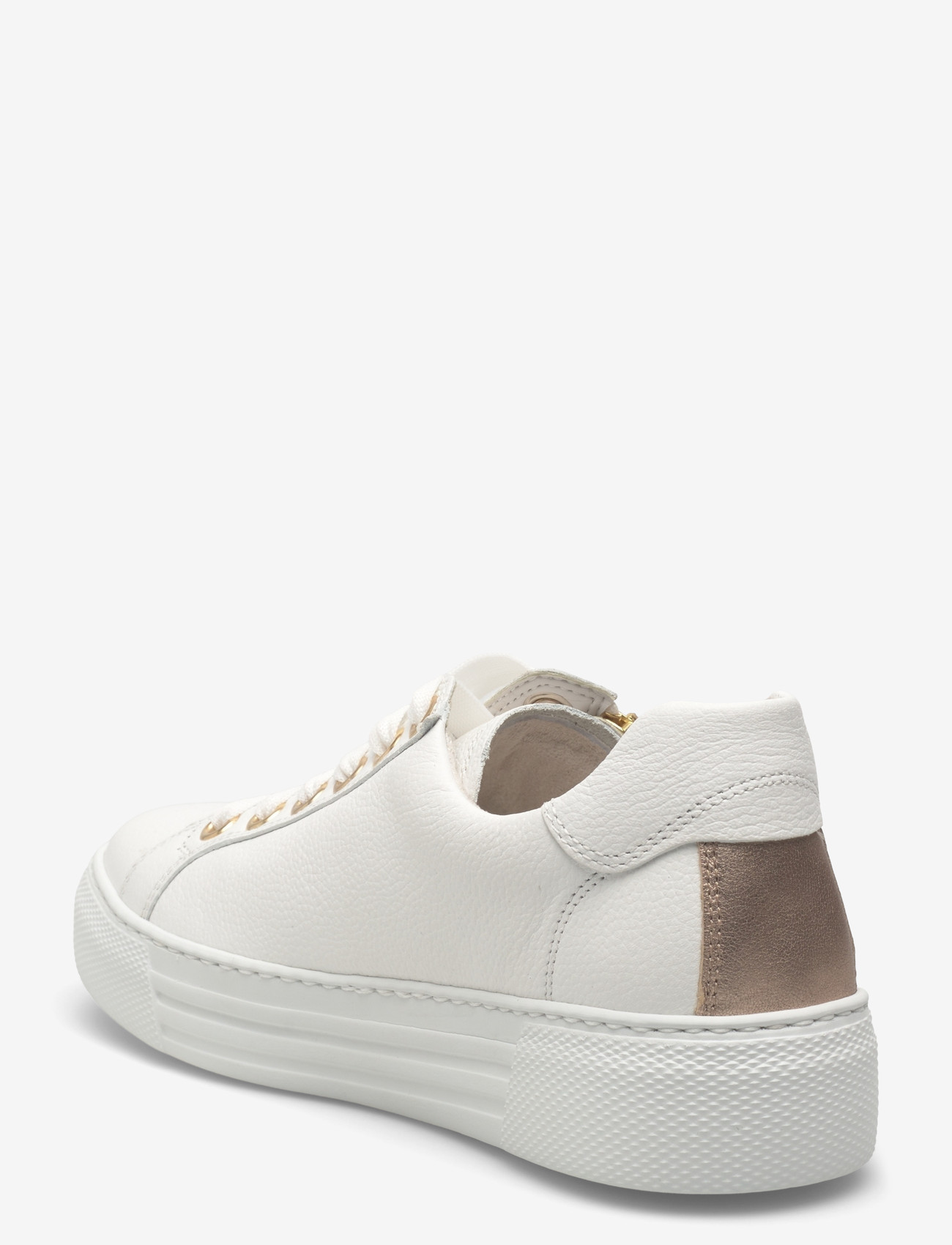 Gabor - Sneaker - niedrige sneakers - white, gold - 2