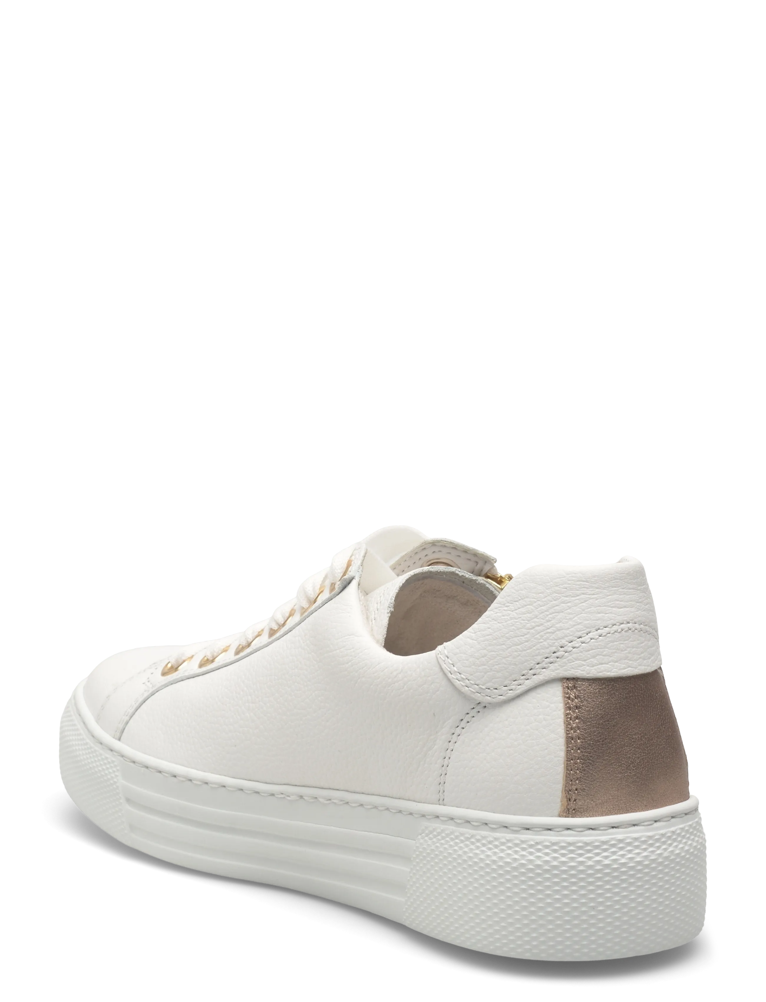 Gabor - Sneaker - kristības - white, gold - 2