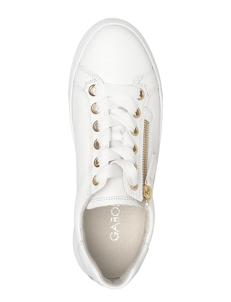 Gabor - Sneaker - niedrige sneakers - white, gold - 3