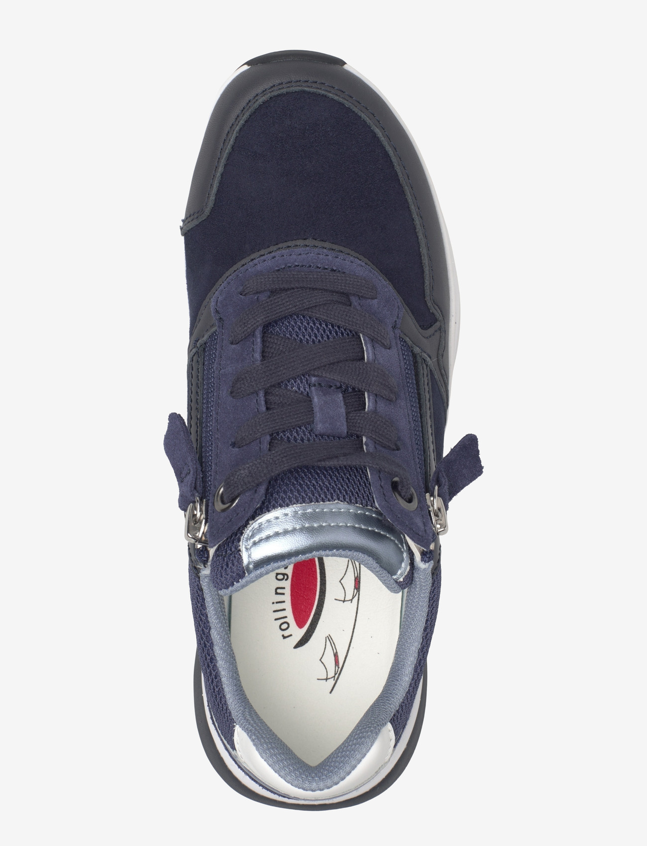 Gabor - rollingsoft sneaker, "hallux valgus" - låga sneakers - multi blue - 3