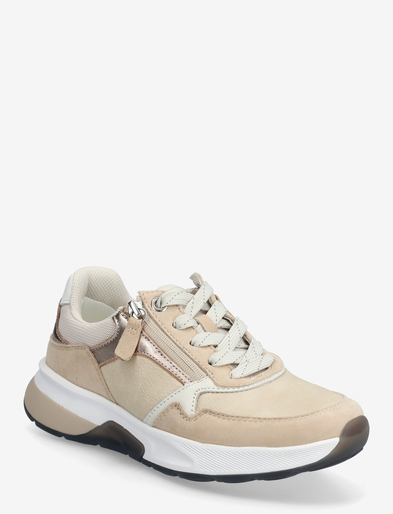 Gabor - rollingsoft sneaker, "hallux valgus" - lave sneakers - multi sand - 0