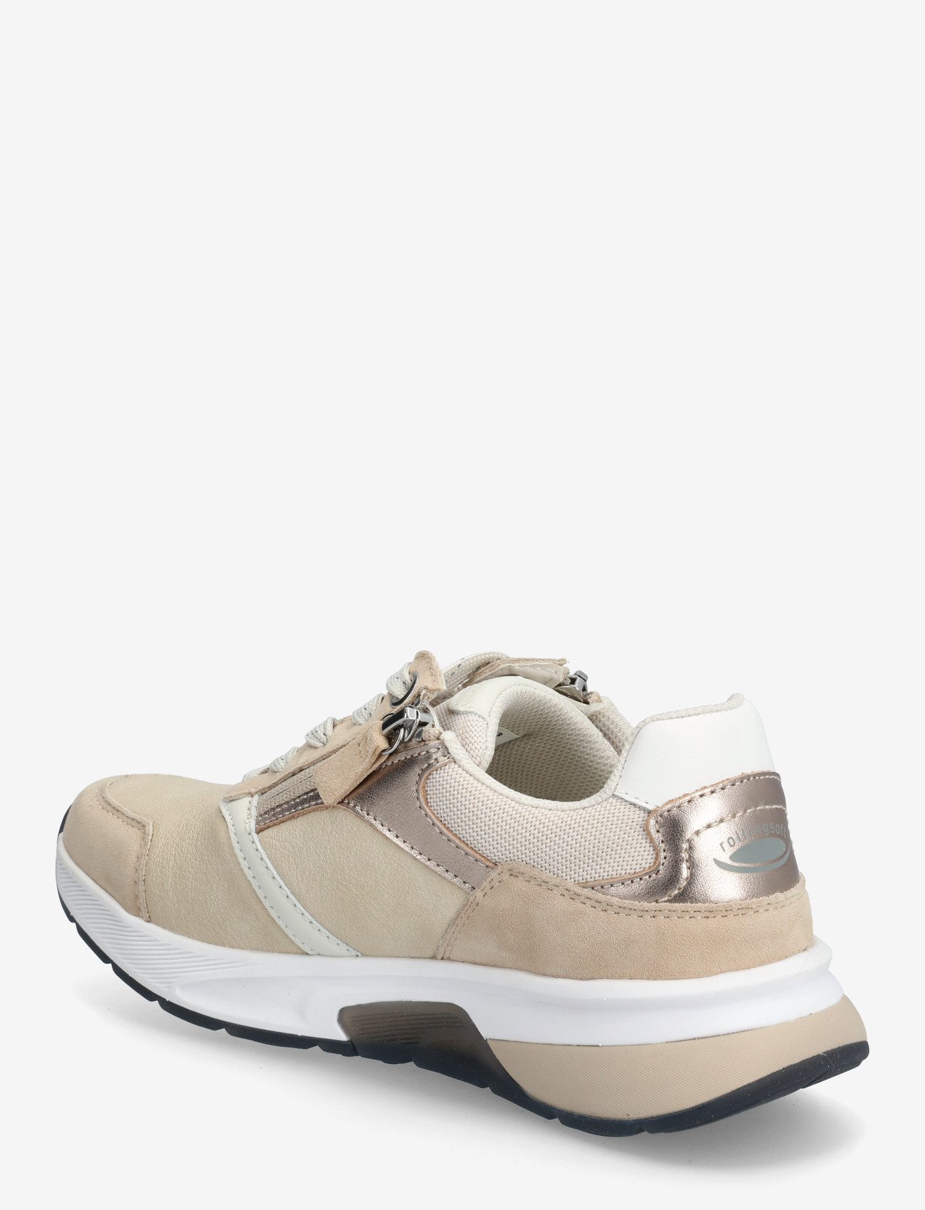 Gabor - rollingsoft sneaker, "hallux valgus" - lave sneakers - multi sand - 2