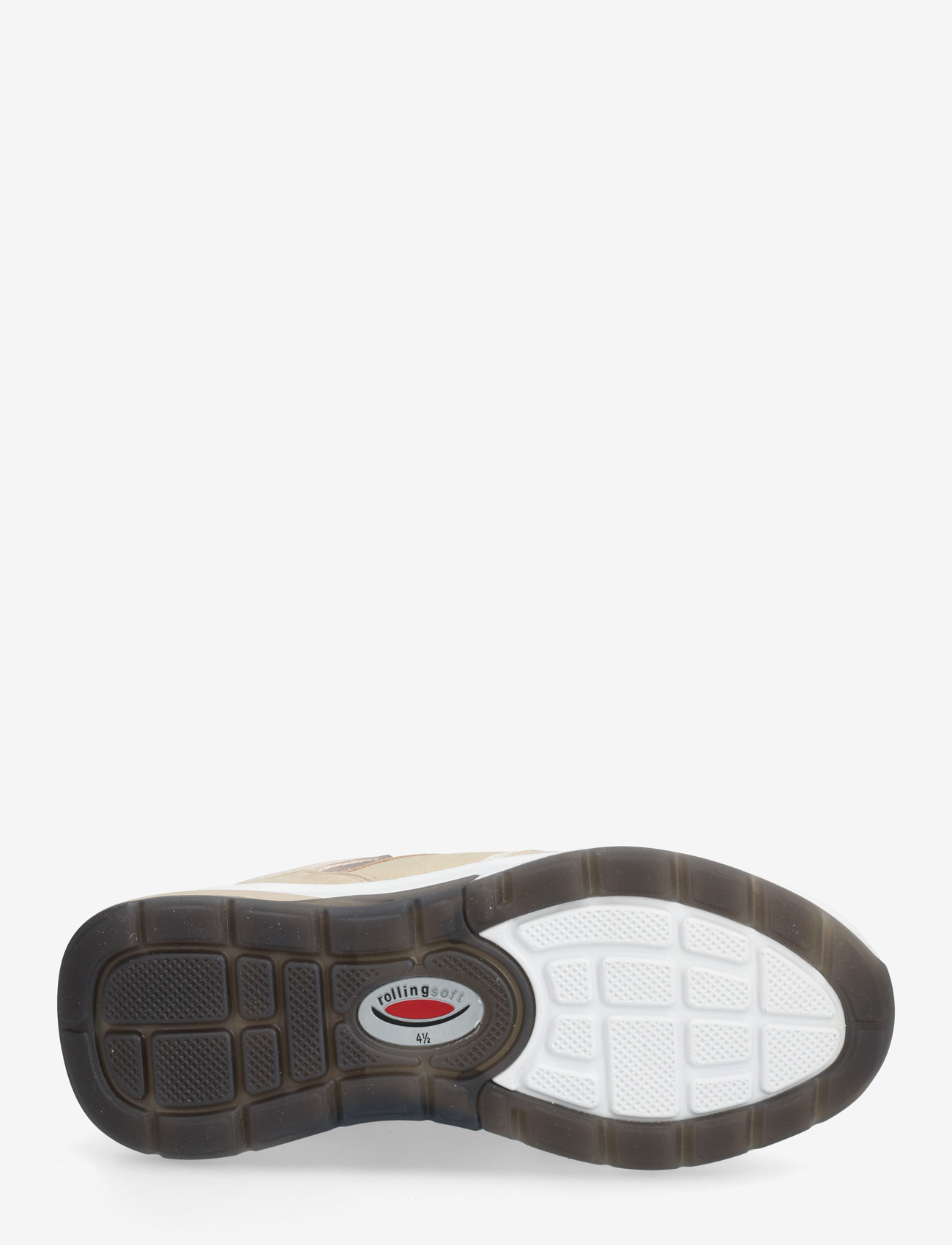 Gabor - rollingsoft sneaker, "hallux valgus" - lave sneakers - multi sand - 4