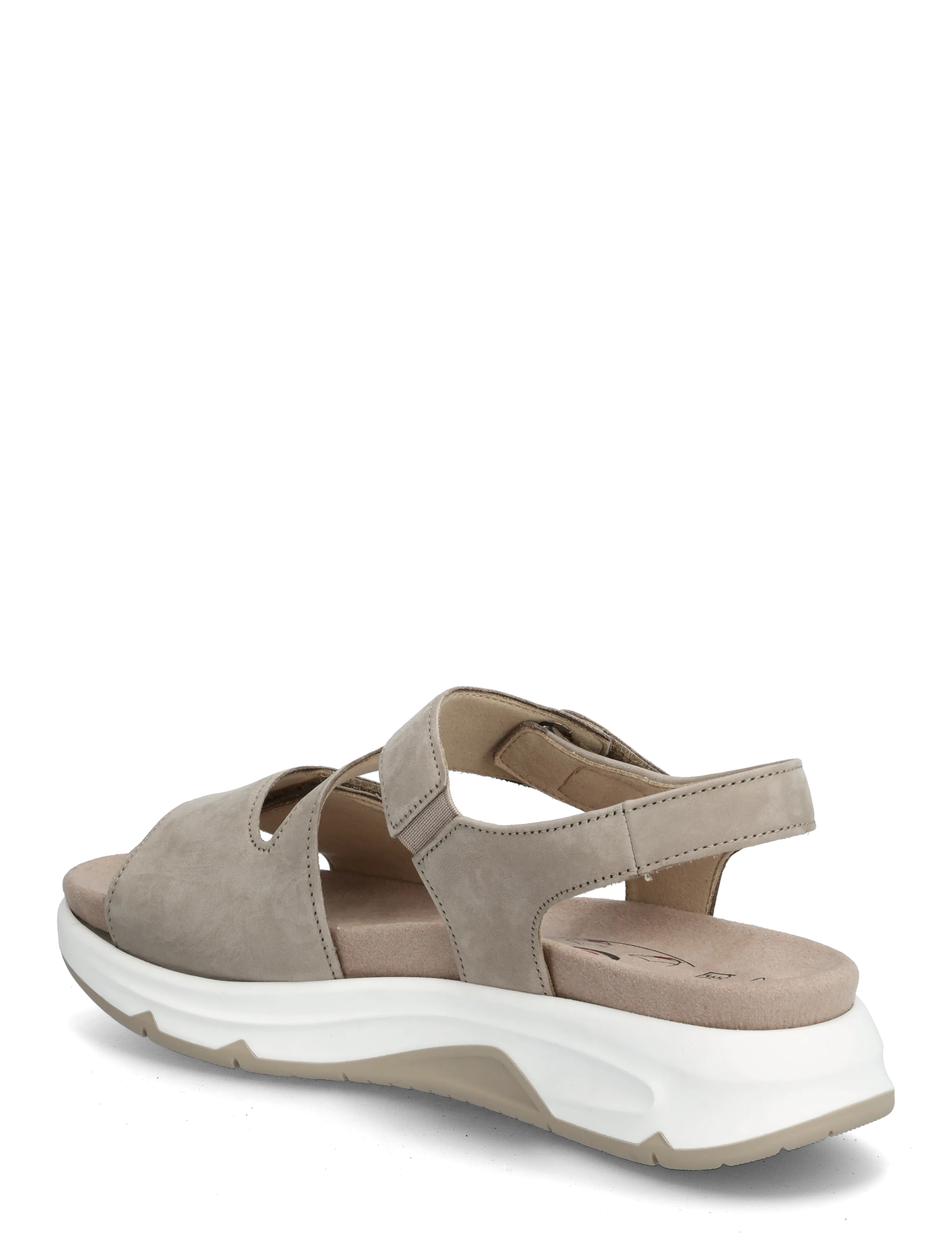 Gabor - rollingsoft sandal - flat sandals - beige - 2