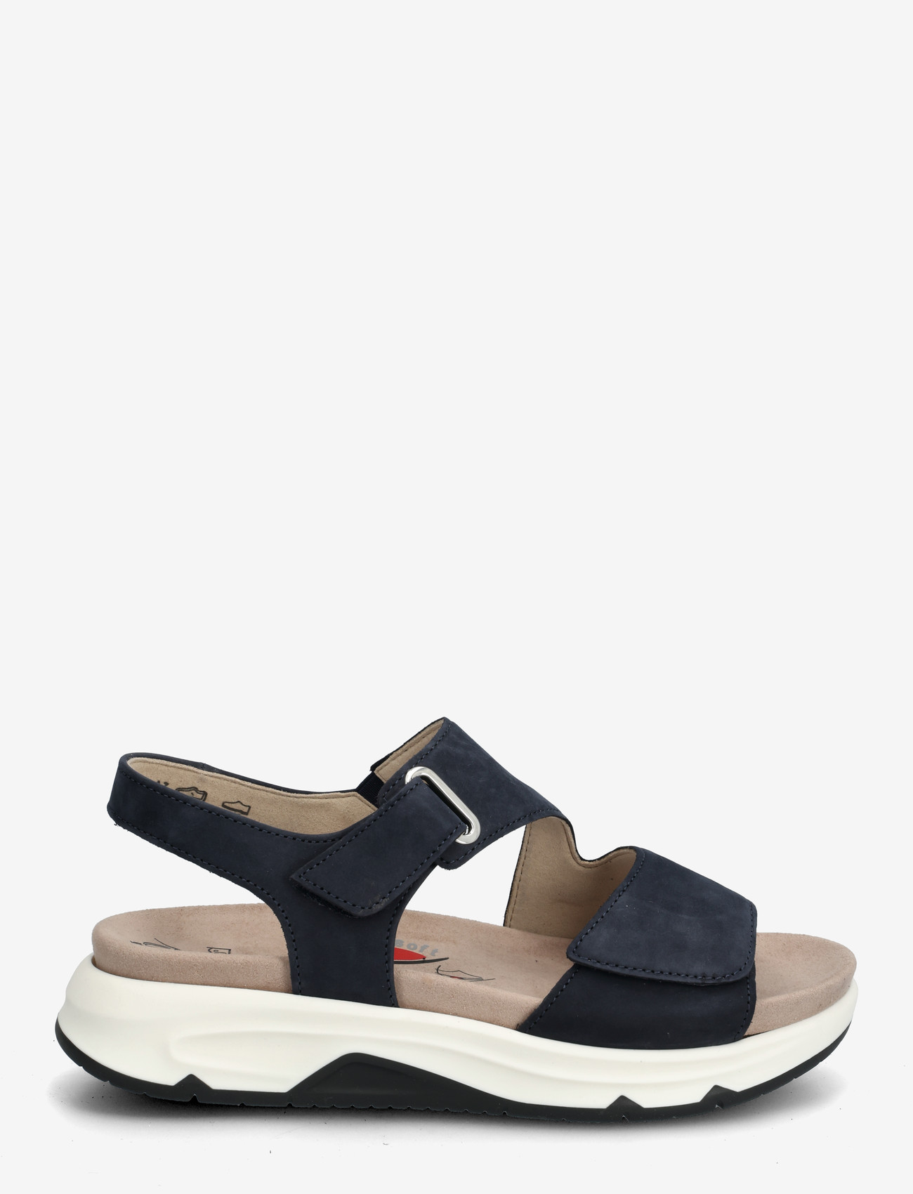 Gabor - rollingsoft sandal - flade sandaler - dark blue - 1